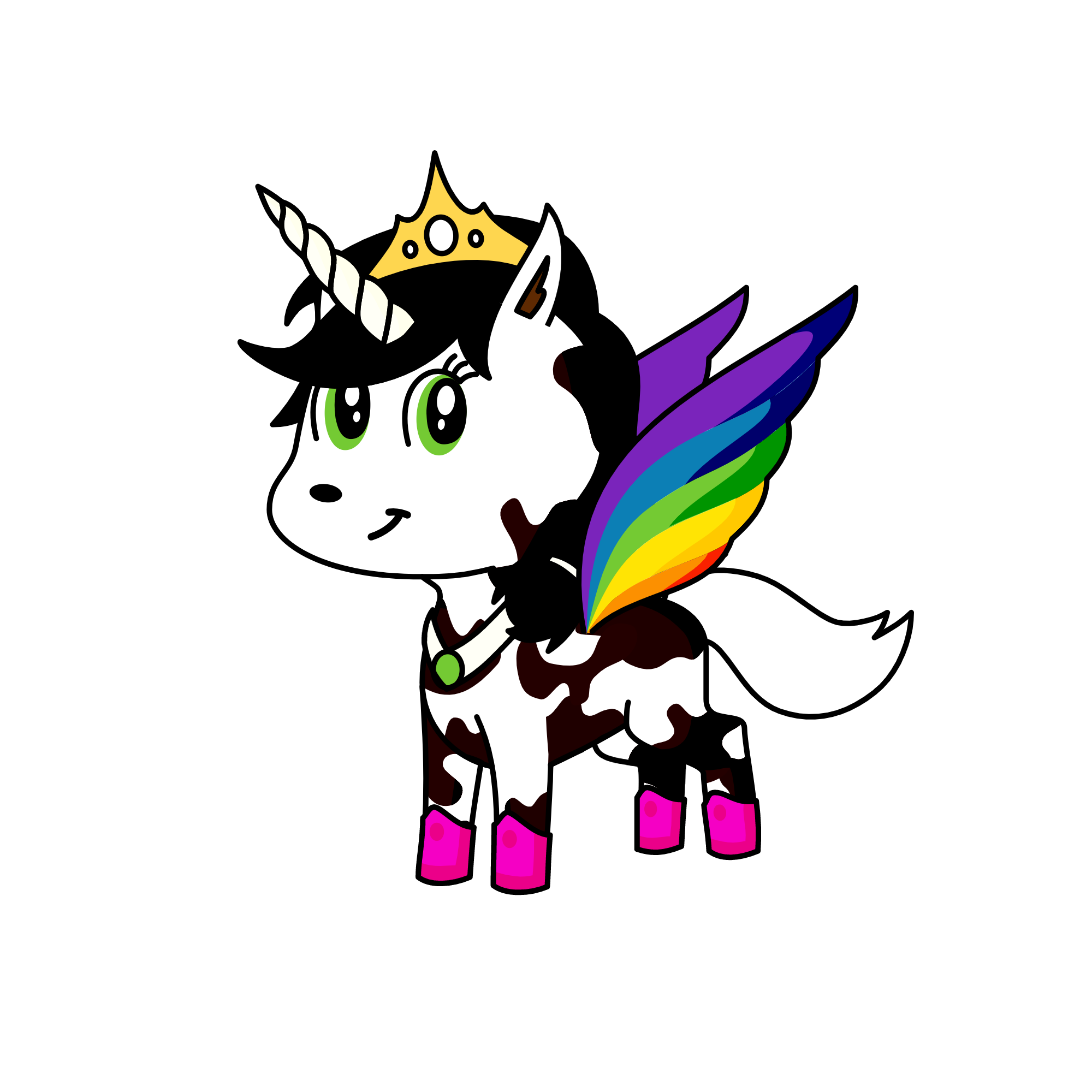 my mom, the unicorn