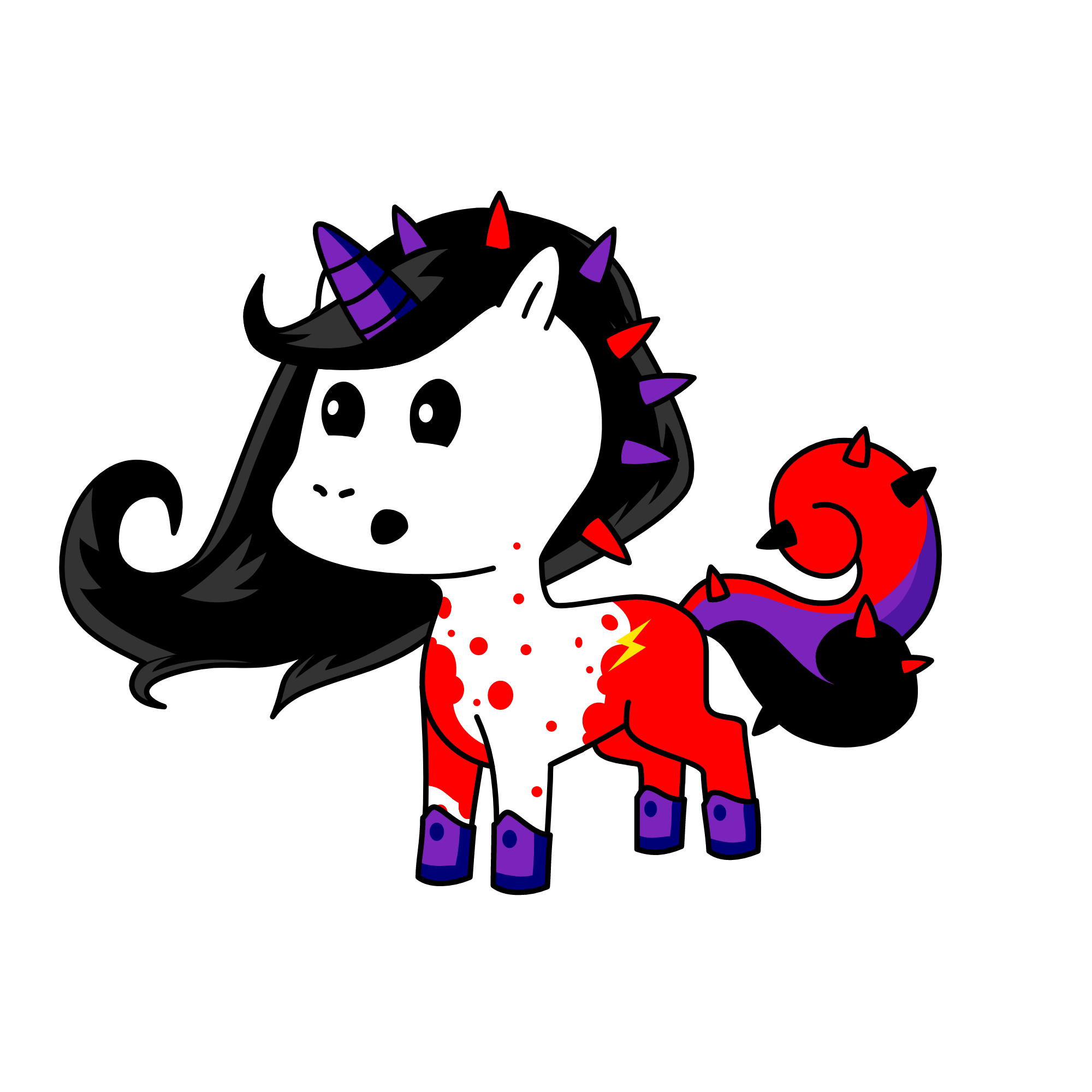e-girl, the unicorn