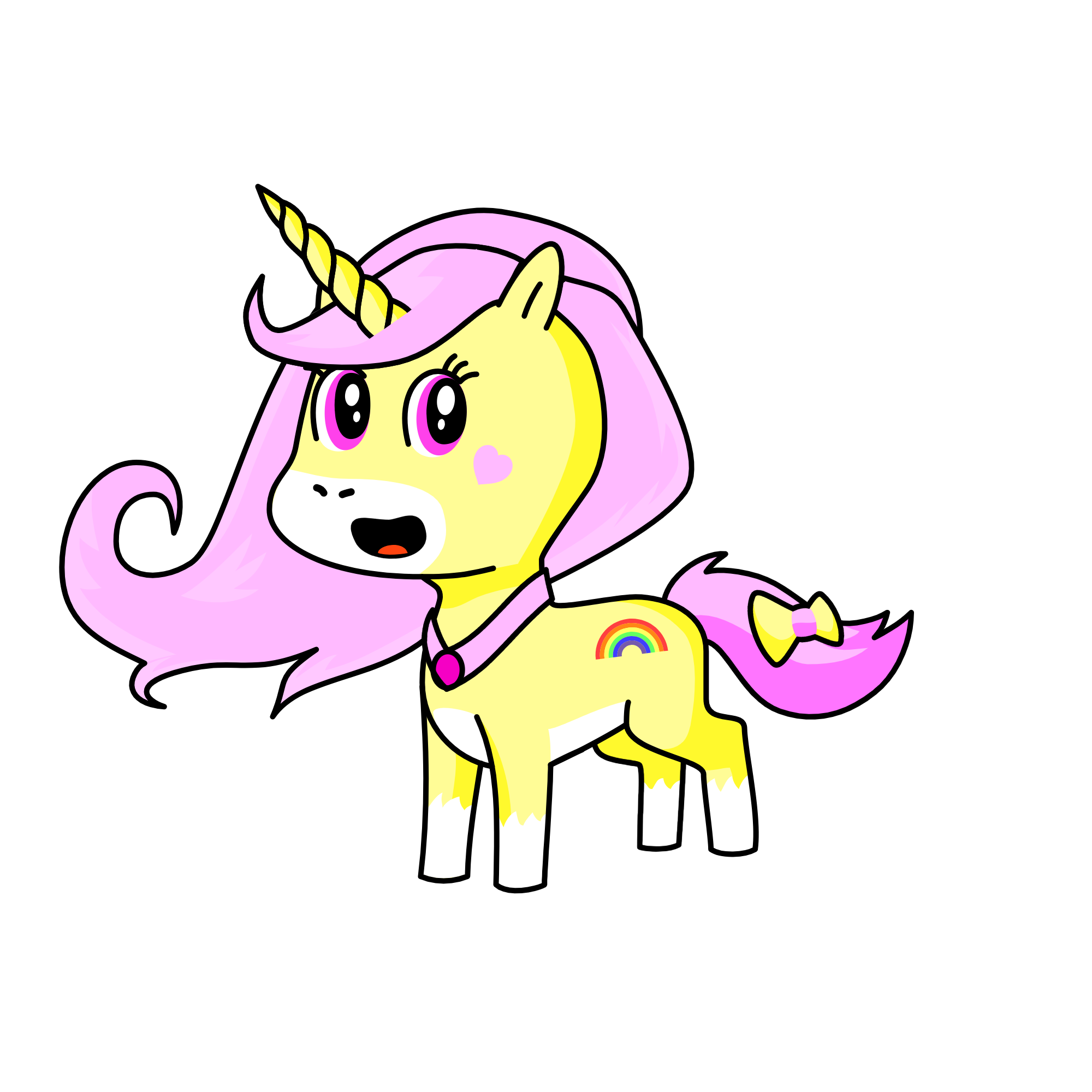 Iamsanna, the unicorn