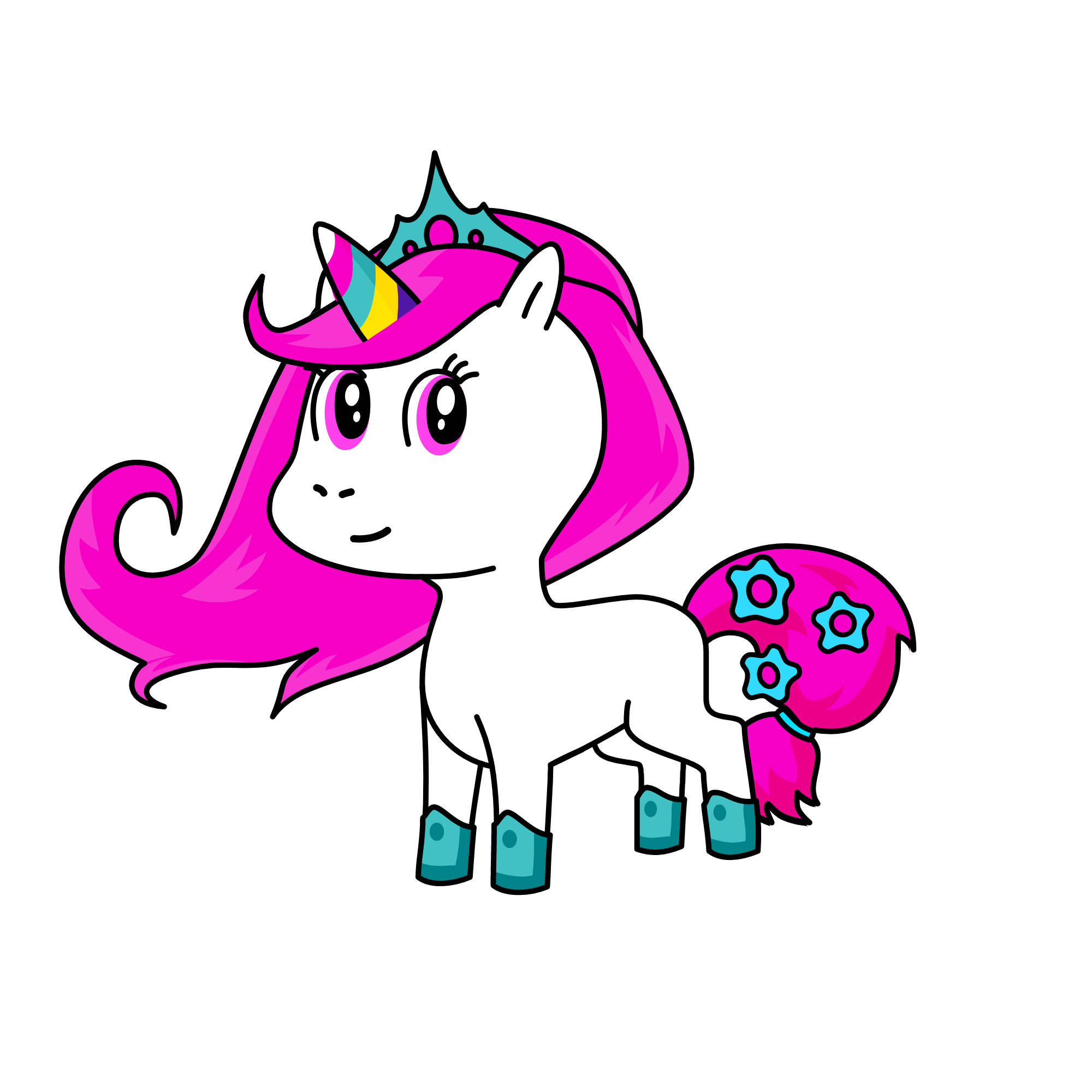 for my sister And r i a, the unicorn