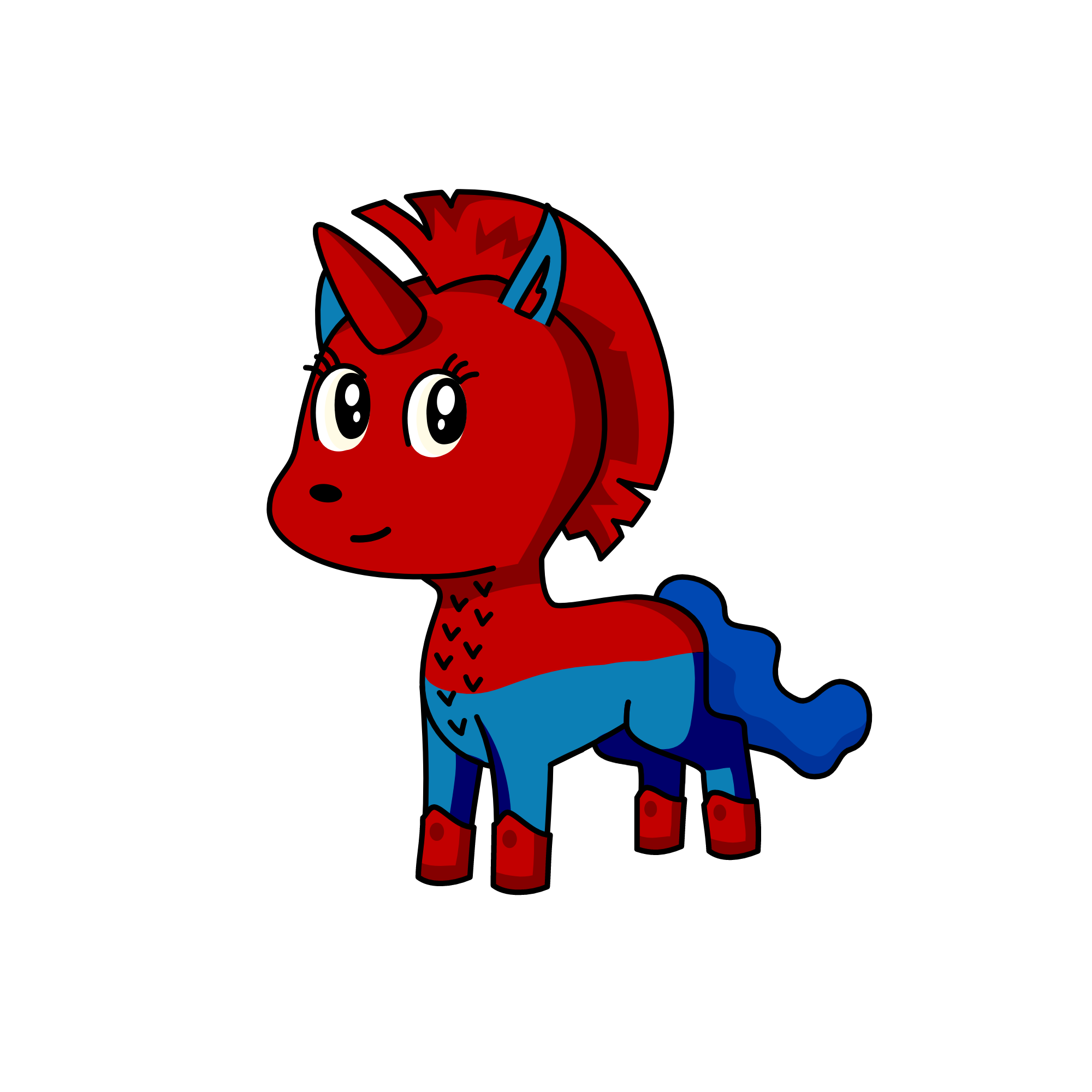 spider man for izach, the unicorn