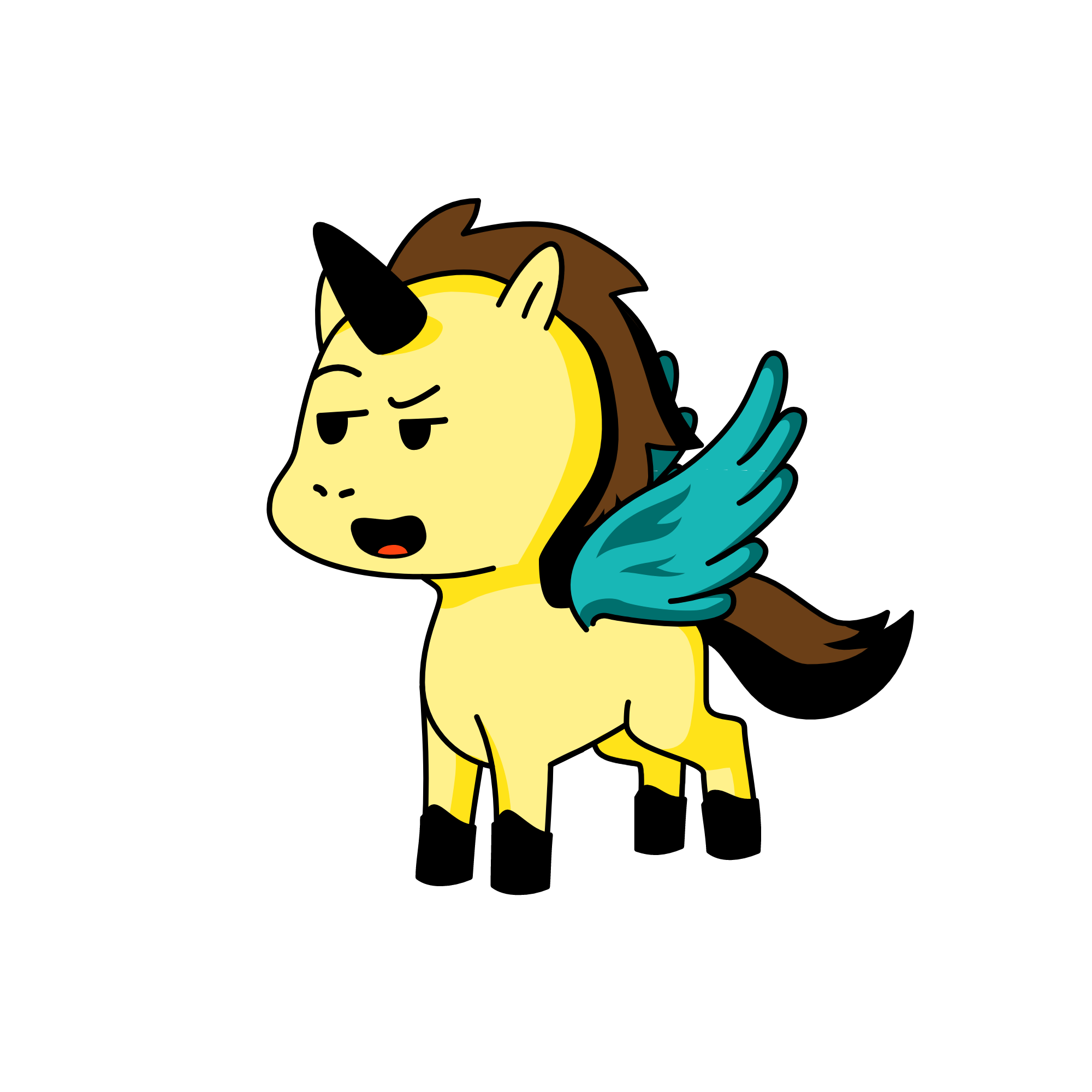 my papa, the unicorn