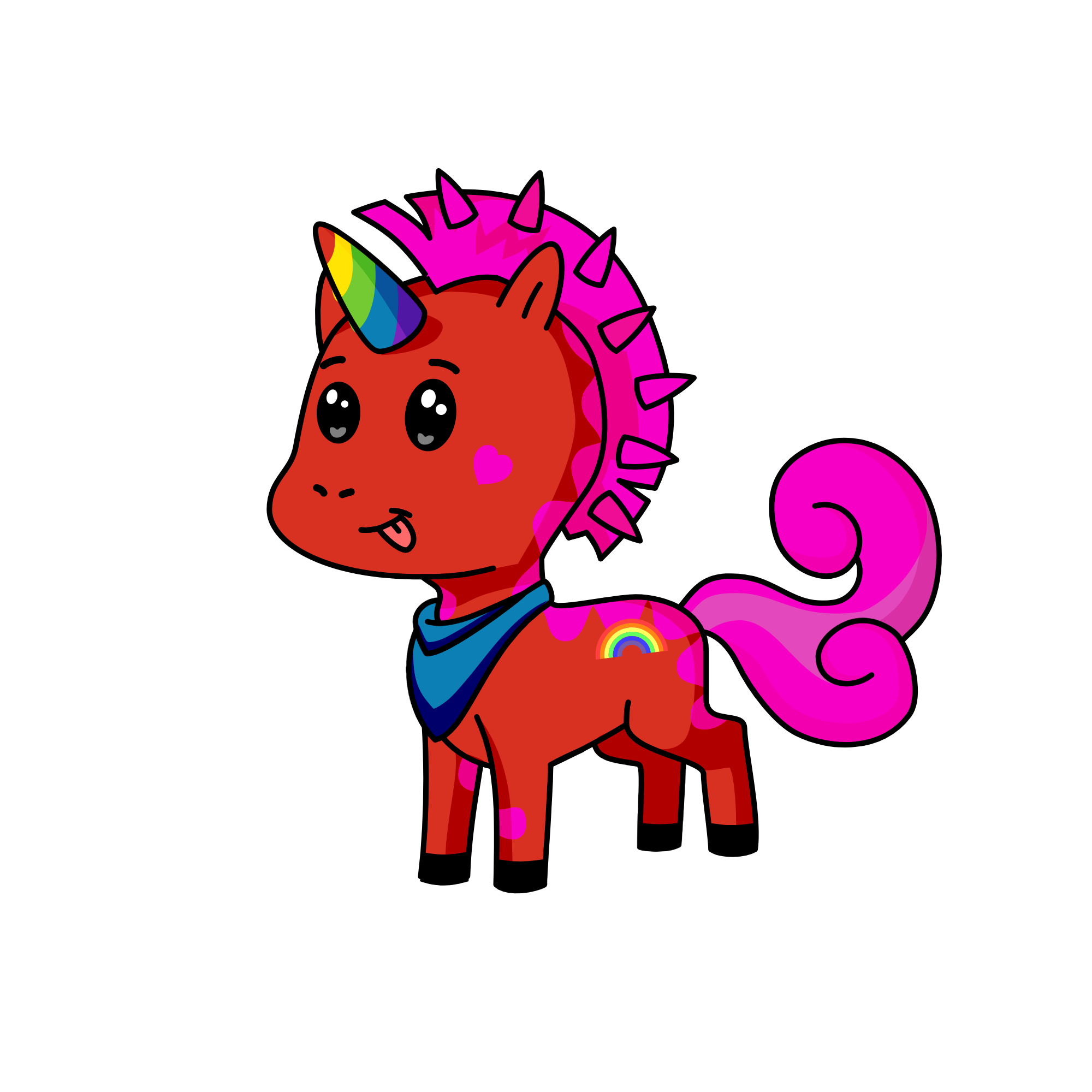 a, the unicorn