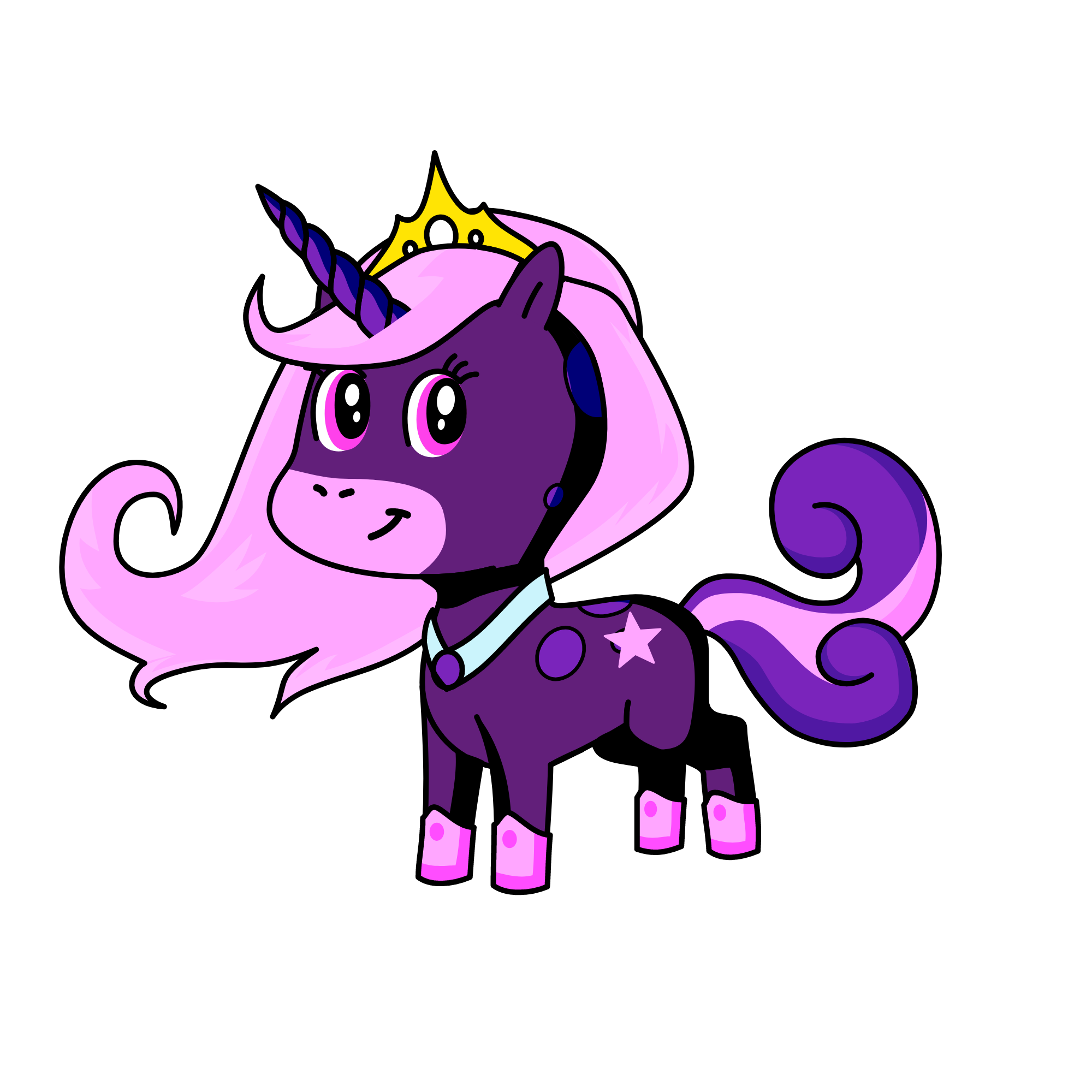 Claire, the unicorn