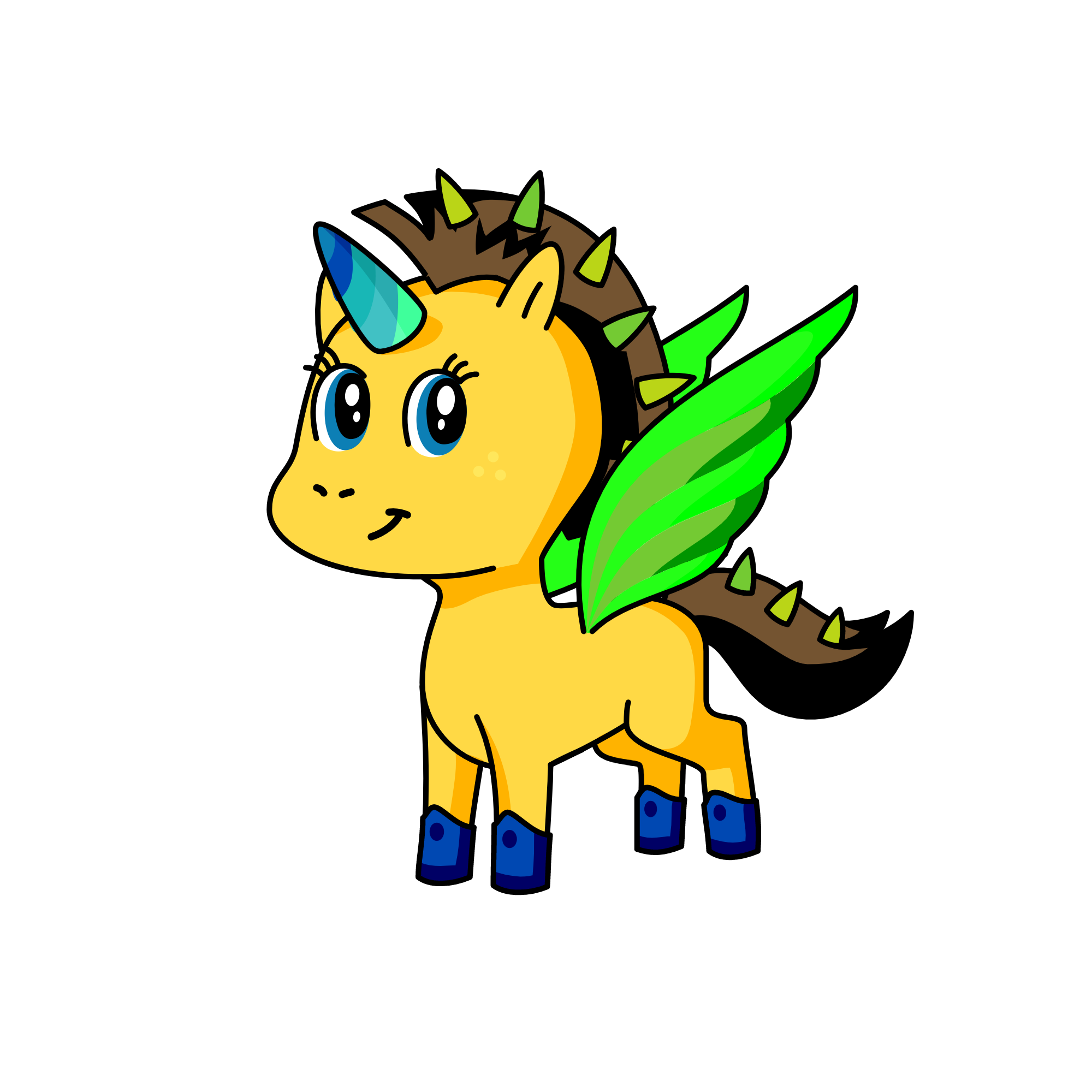 izach but with a few cool new things, the unicorn
