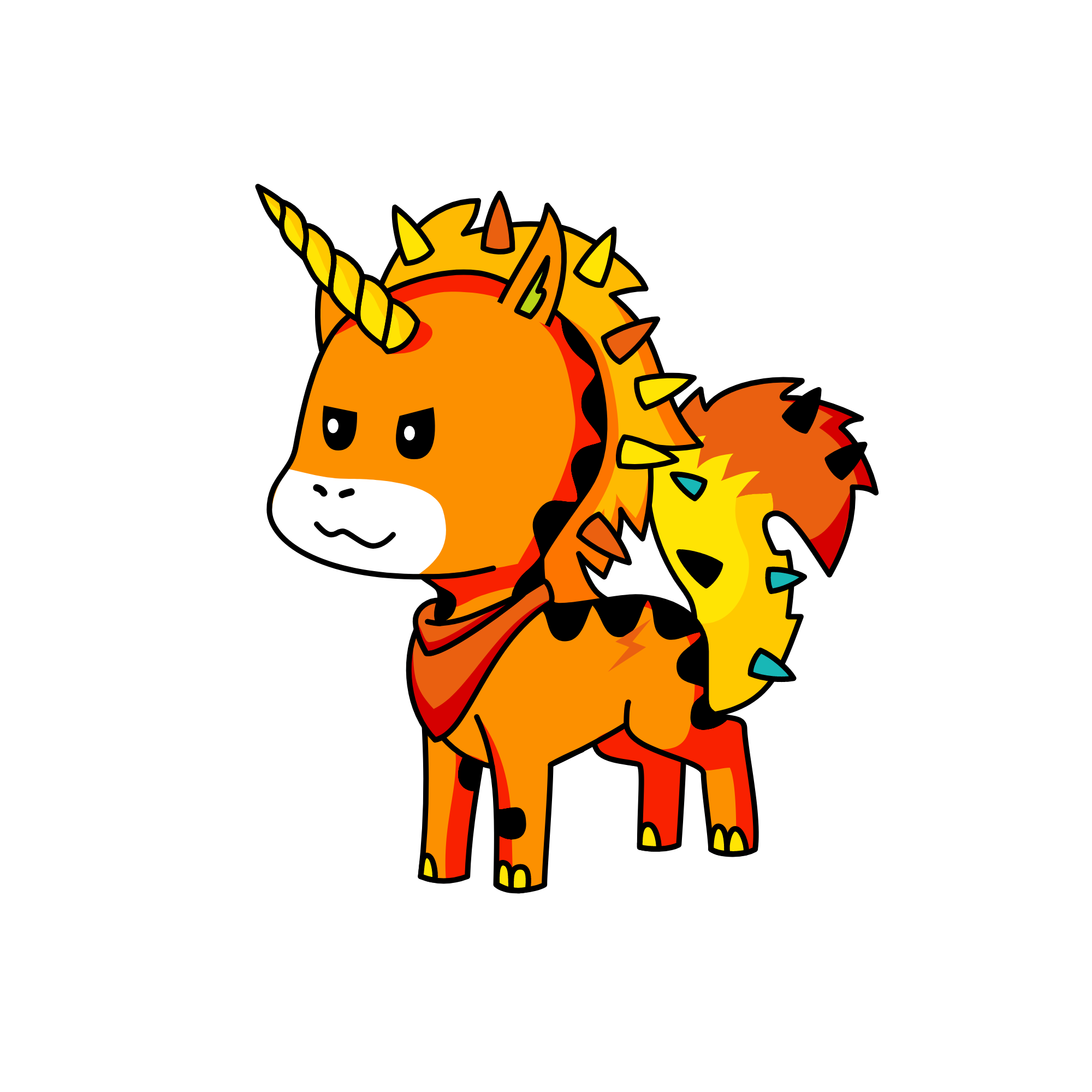 Tiger, the unicorn