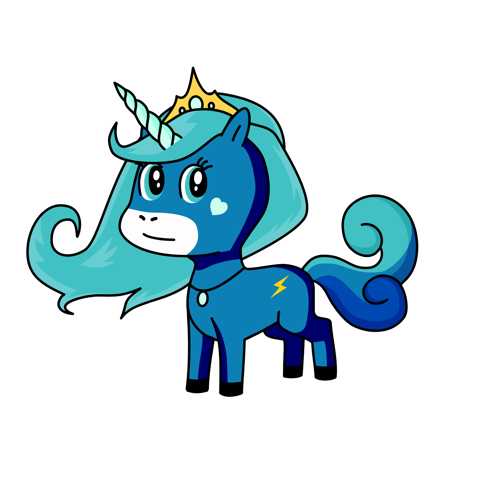 cloud, the unicorn