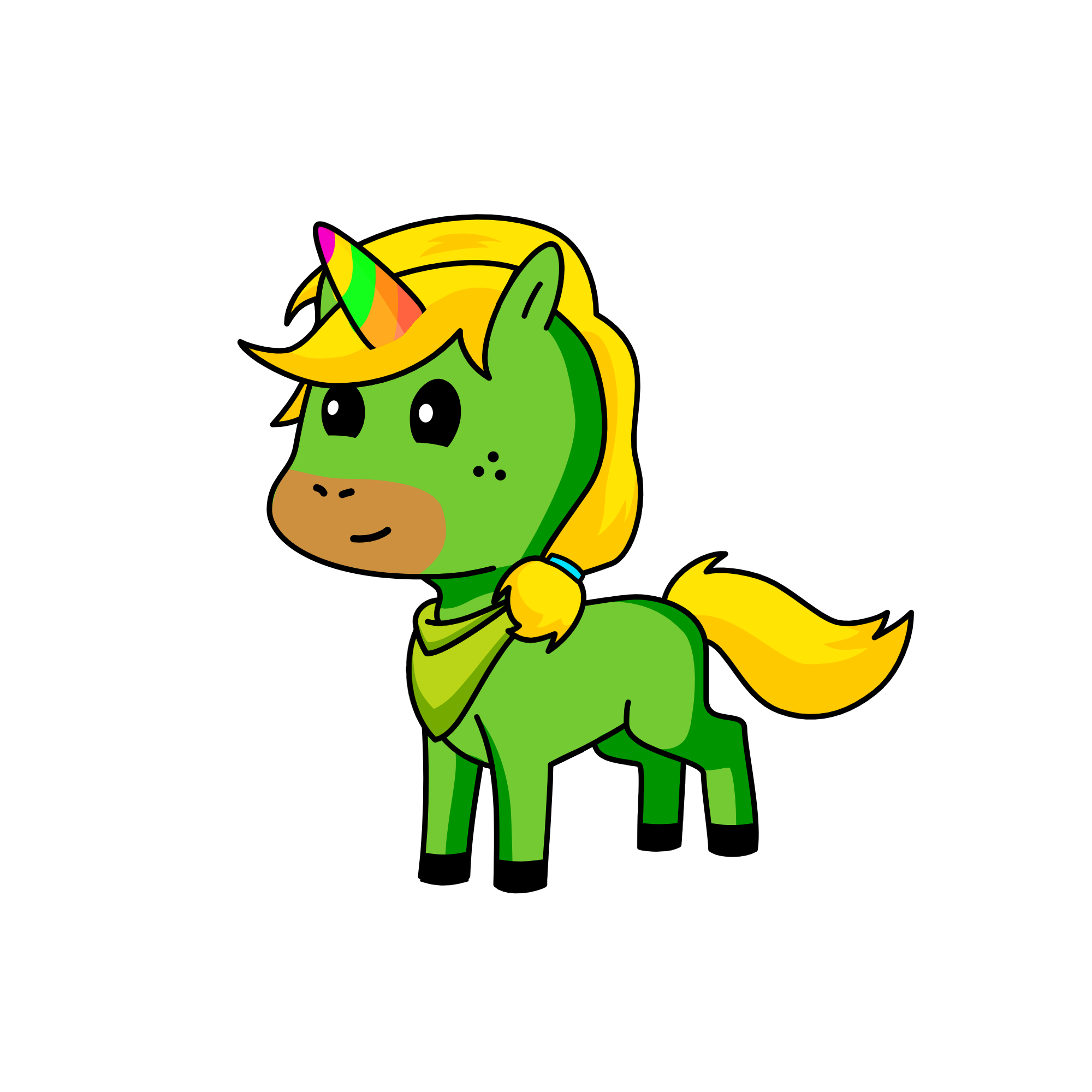 Greta, the unicorn