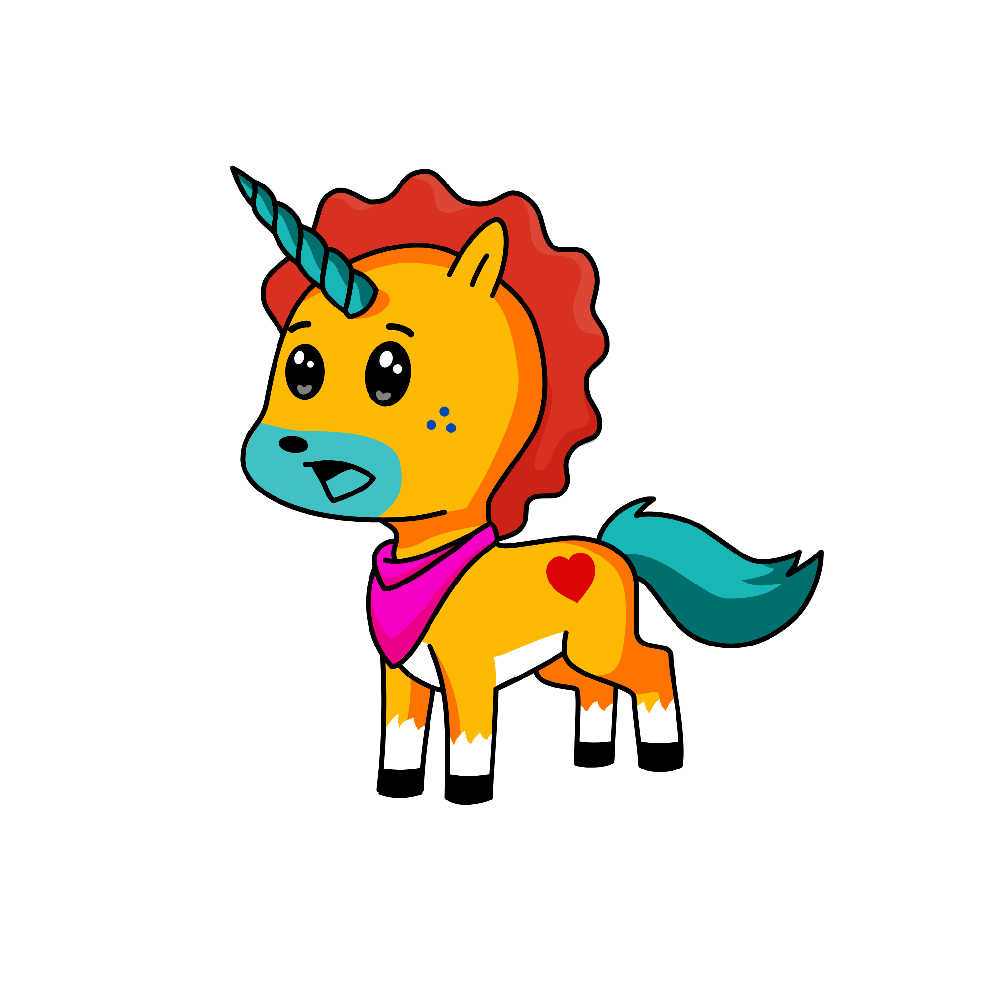 hello, the unicorn