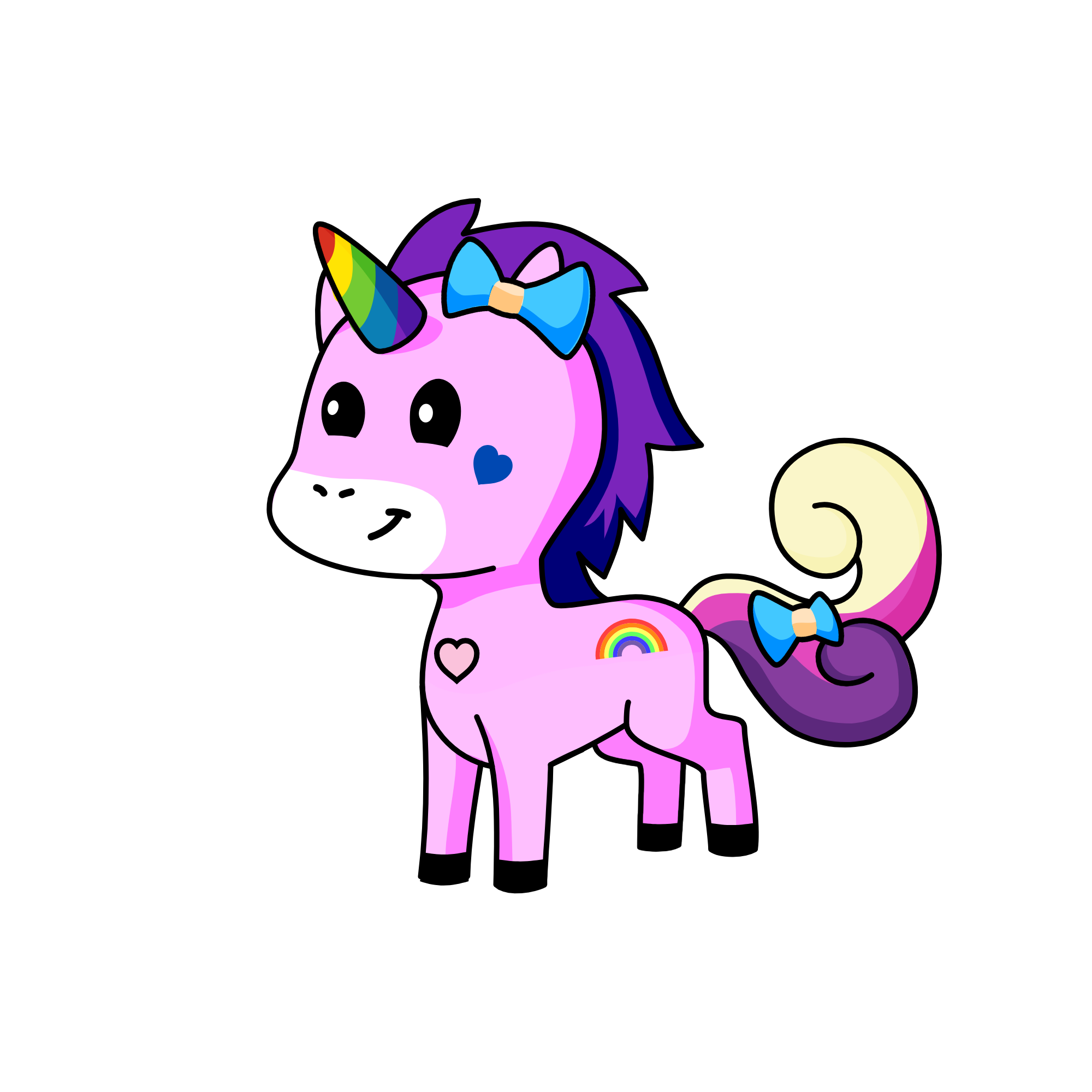 fluffy, the unicorn