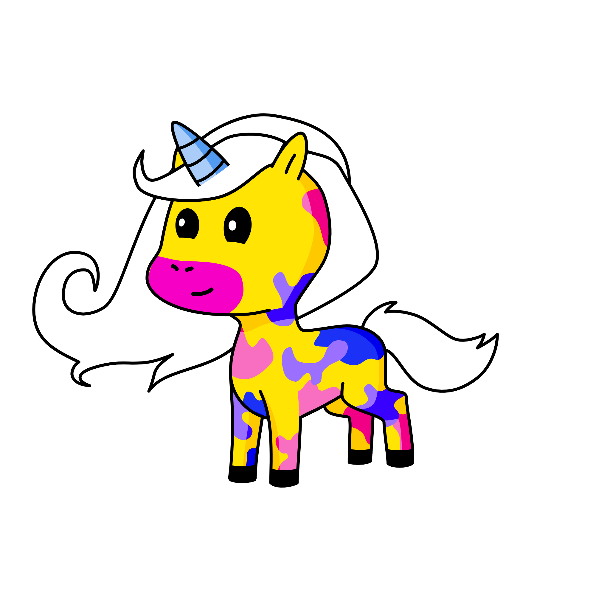 Rosa, the unicorn
