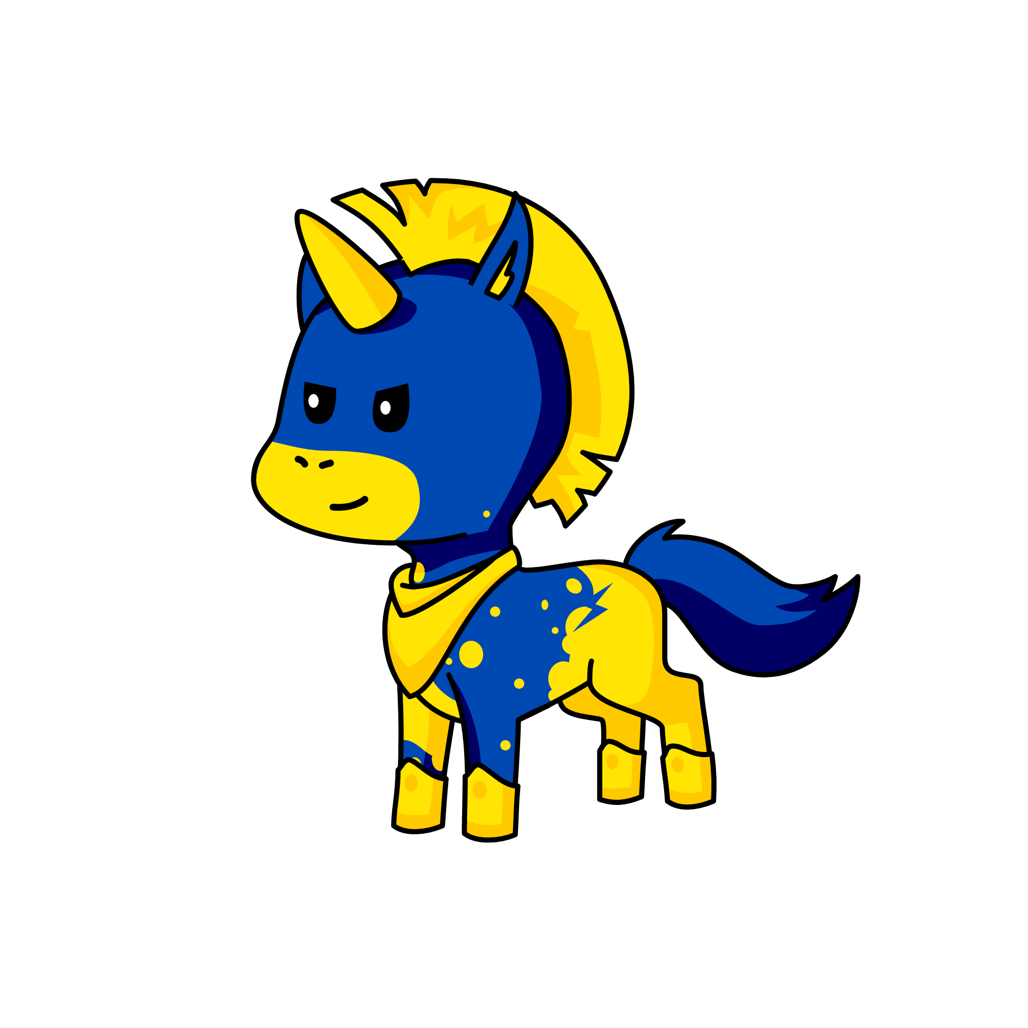 moon, the unicorn