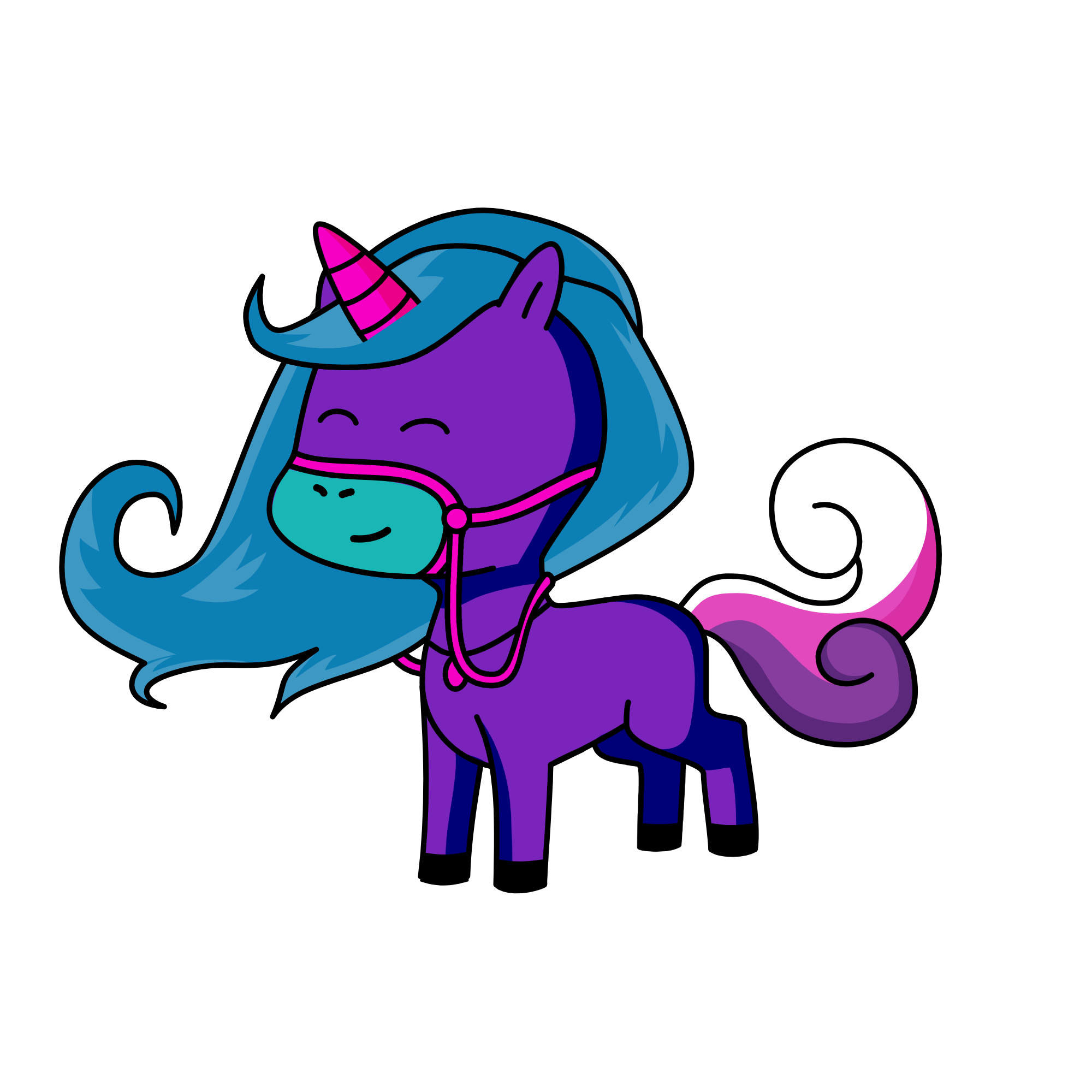 Mommy, the unicorn
