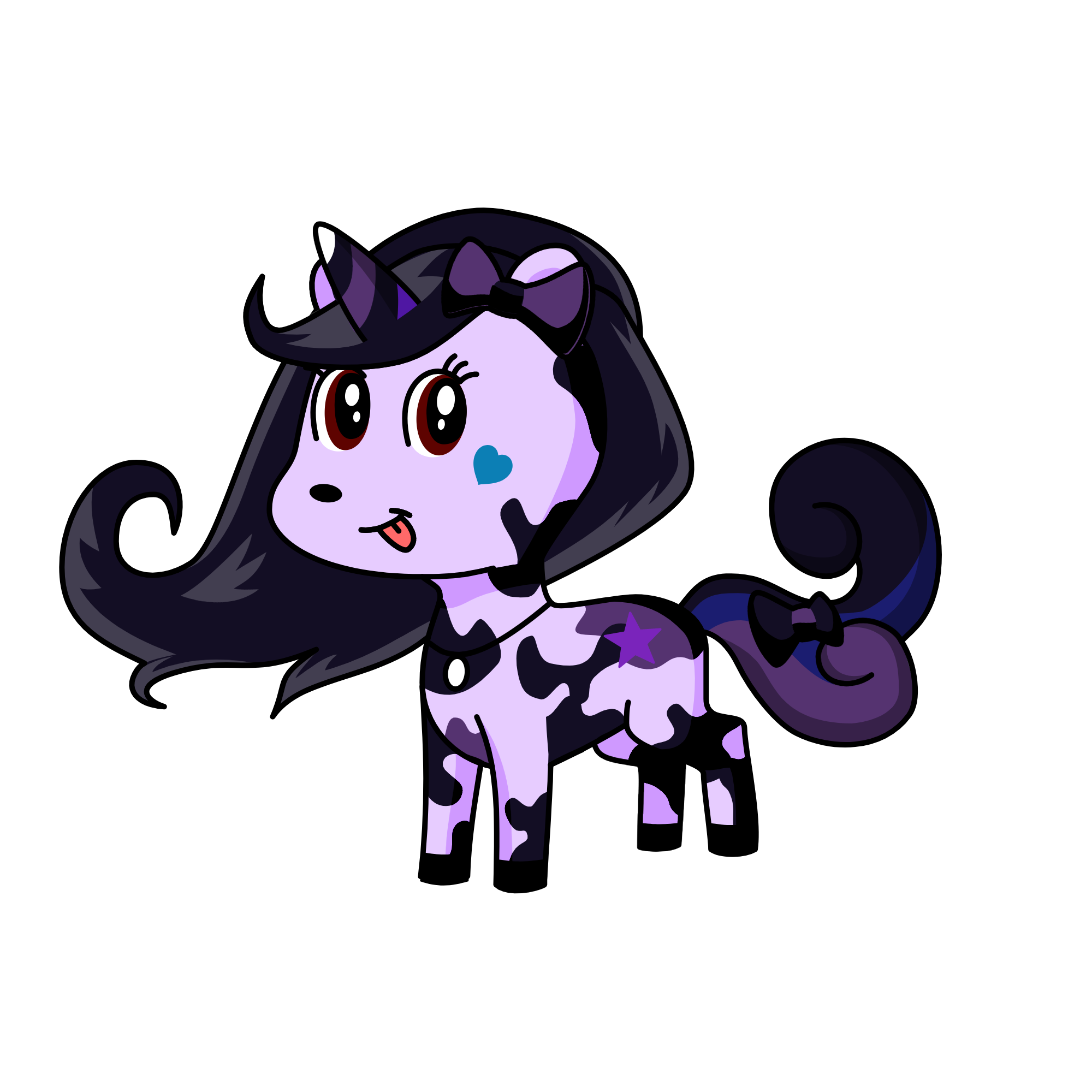 Midnight, the unicorn