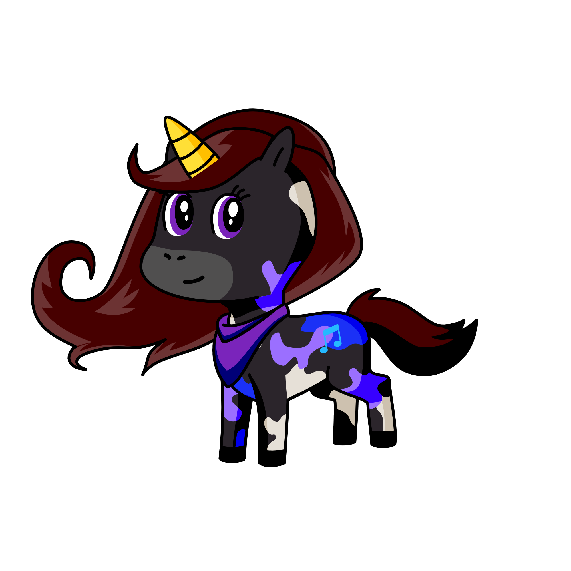 Luna, the unicorn