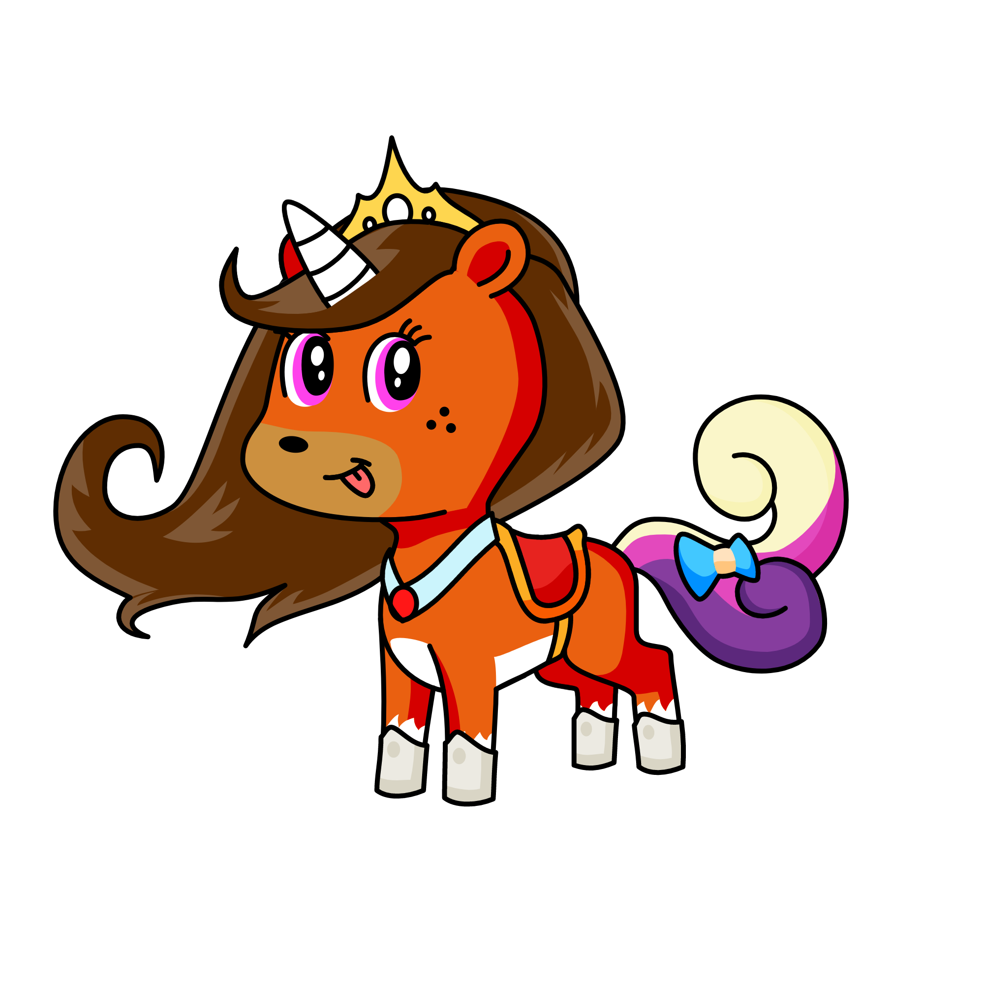 Queen, the unicorn