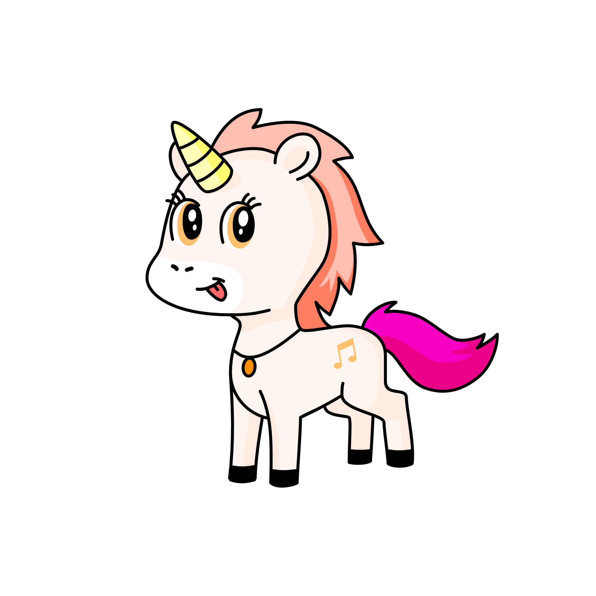 ليلي, the unicorn