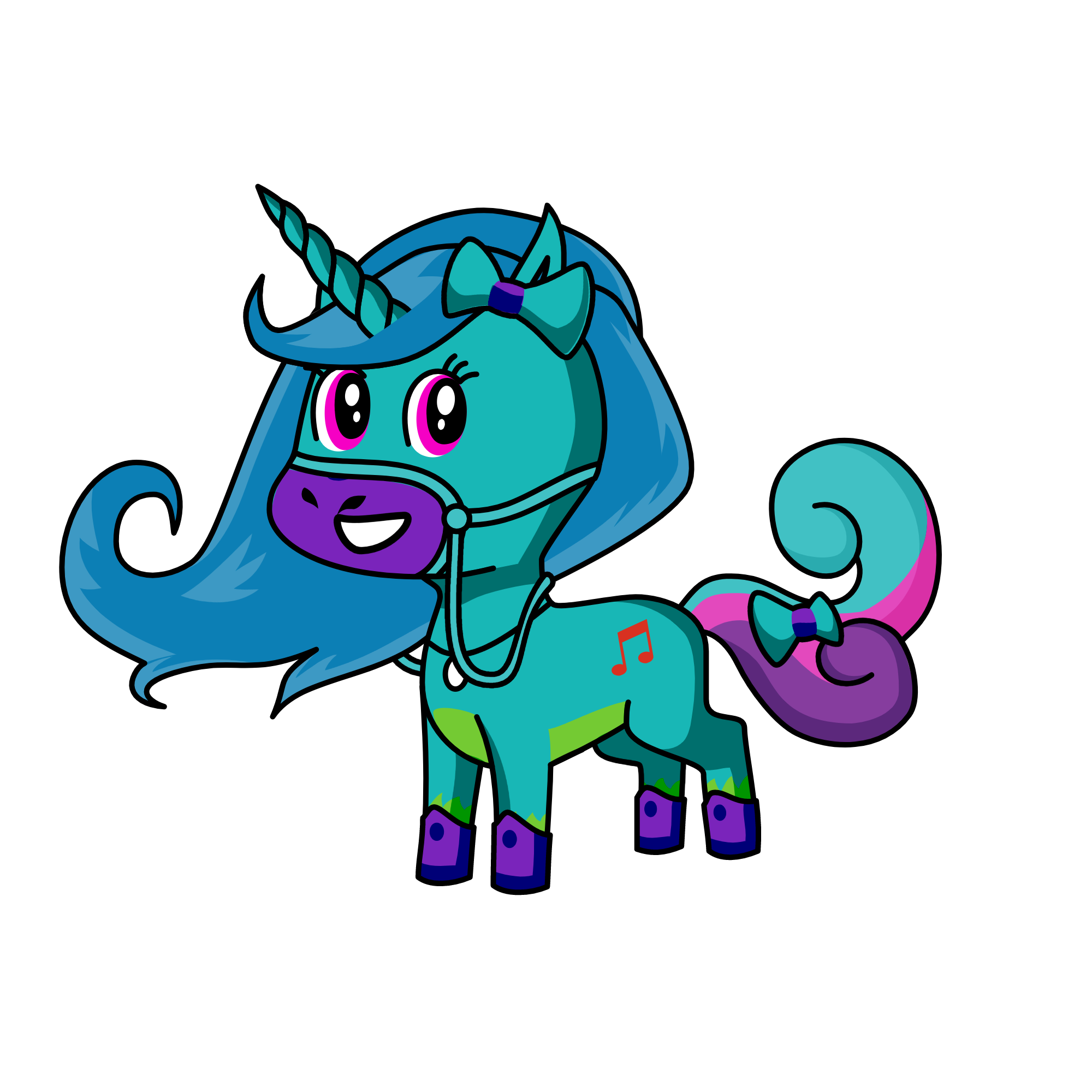 musically, the unicorn