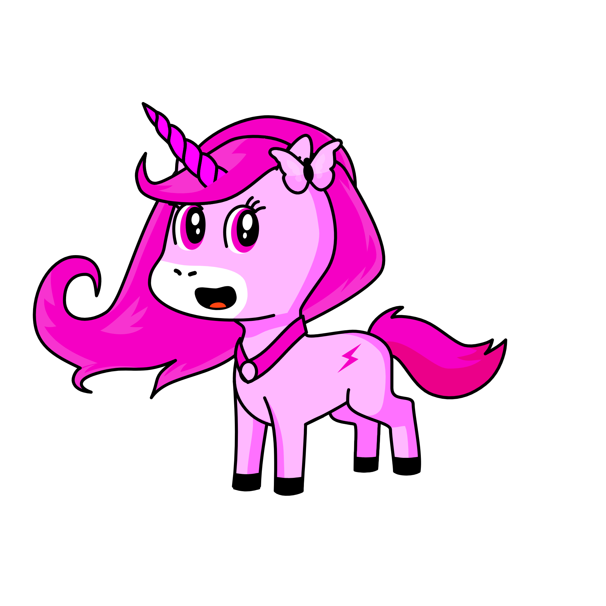 مومي, the unicorn