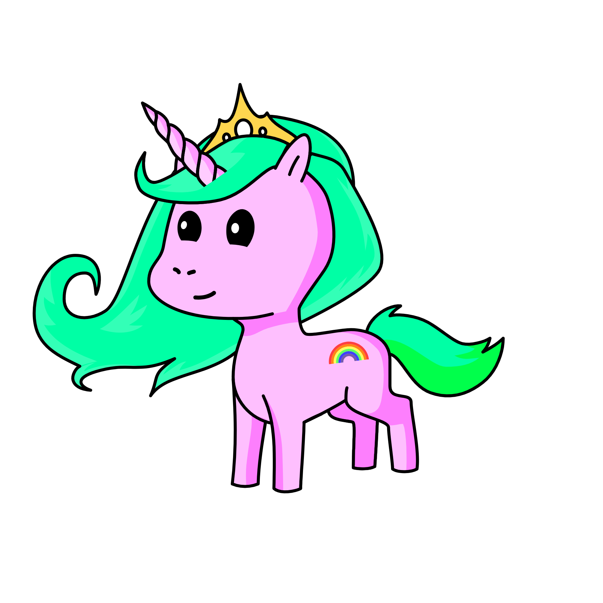 Sparkle, the unicorn