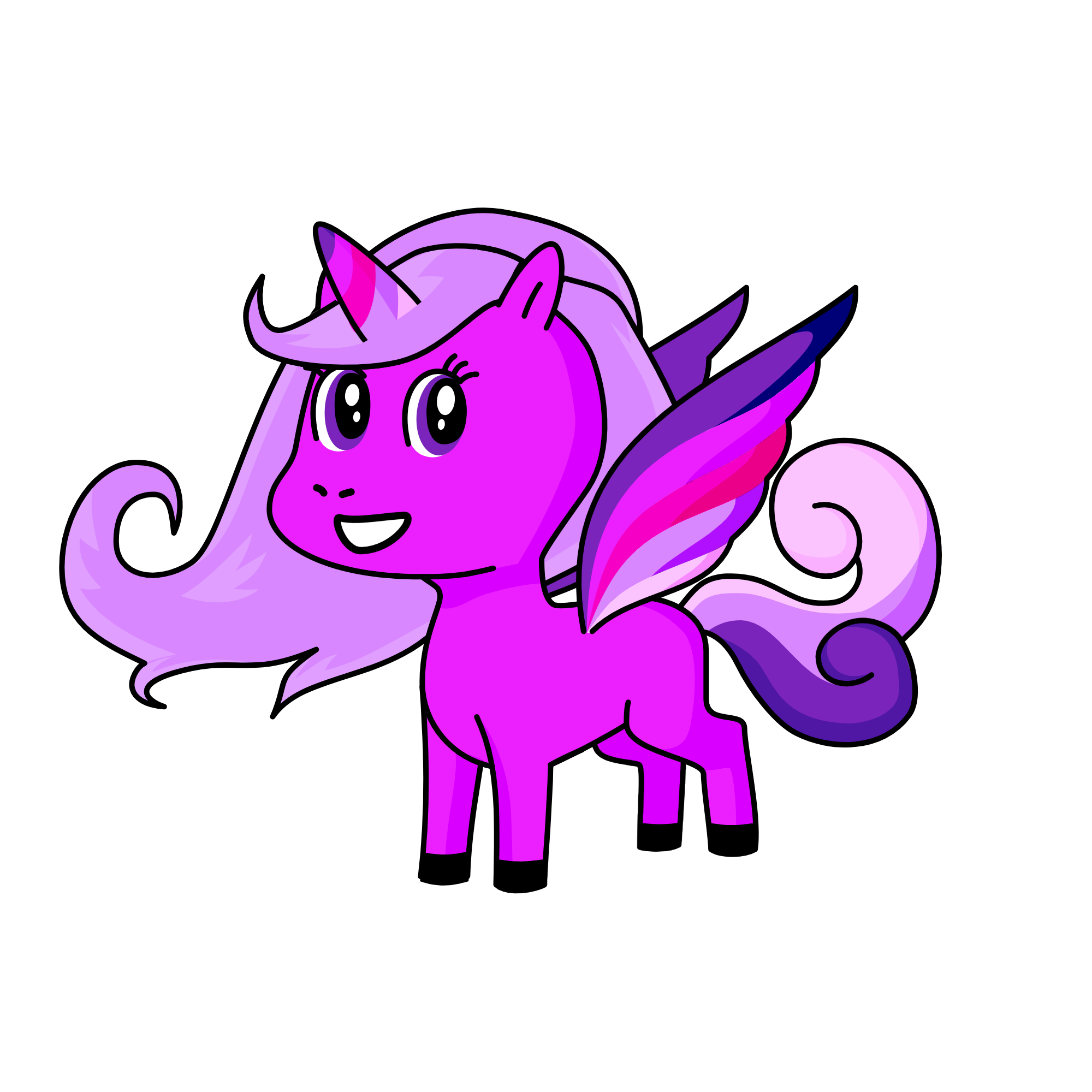 Gloria, the unicorn