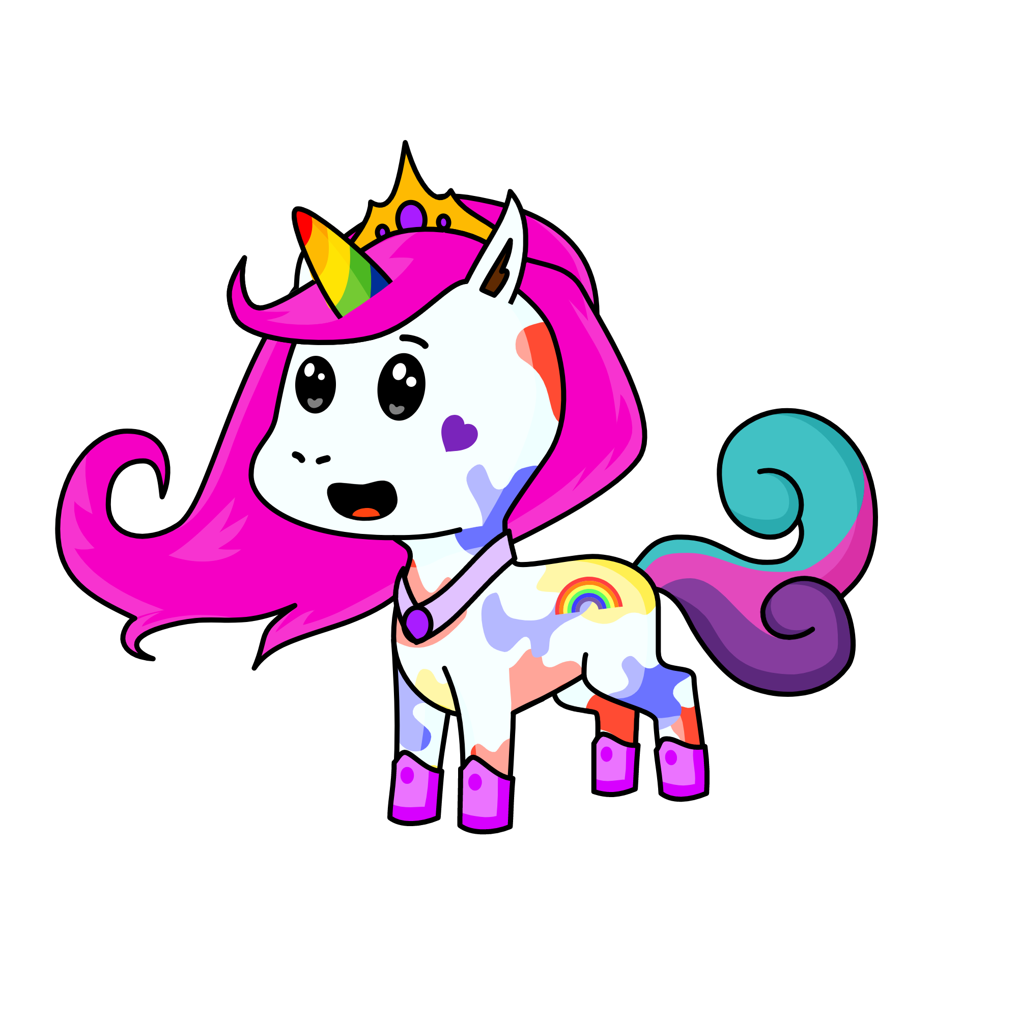 starry bloom, the unicorn