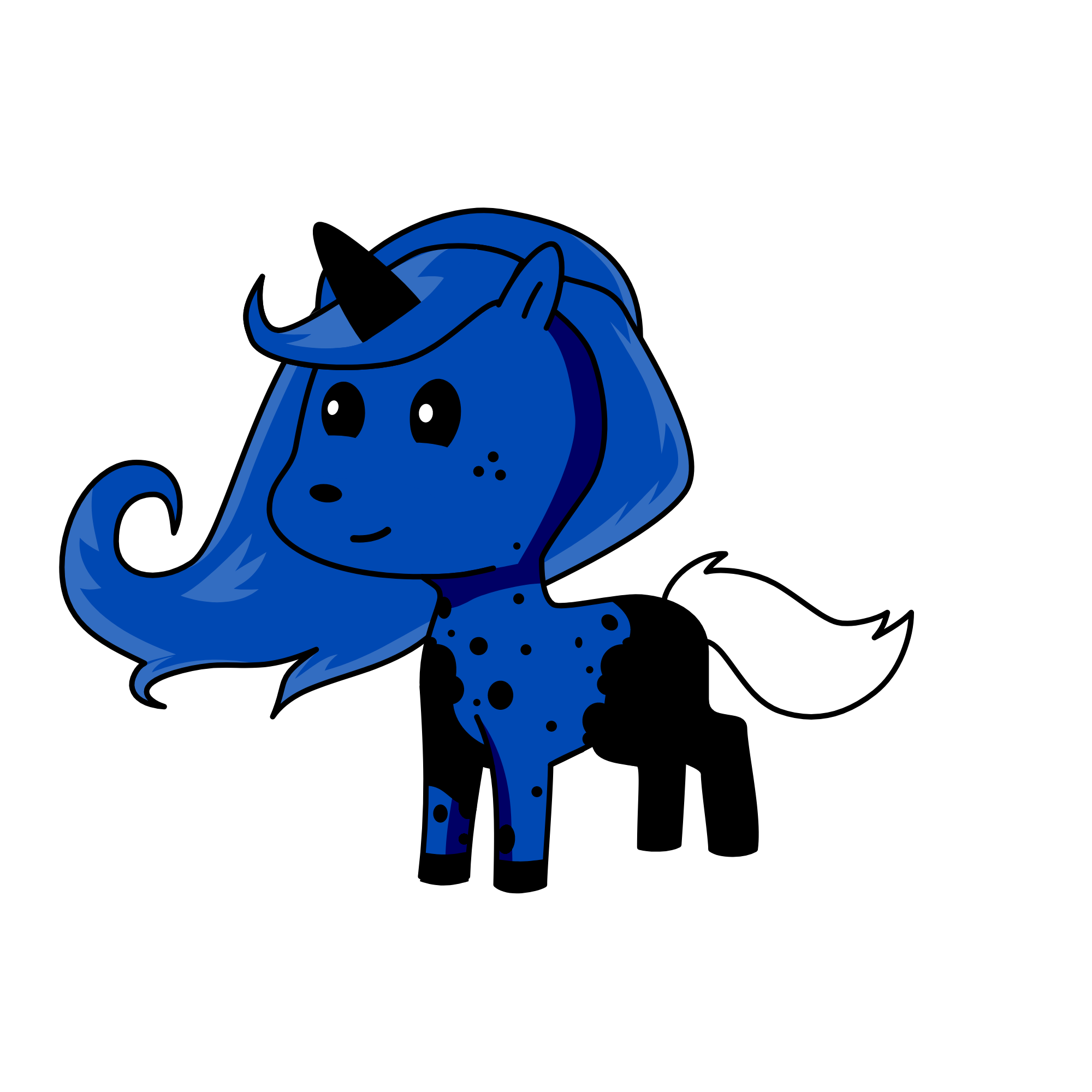 lunar, the unicorn