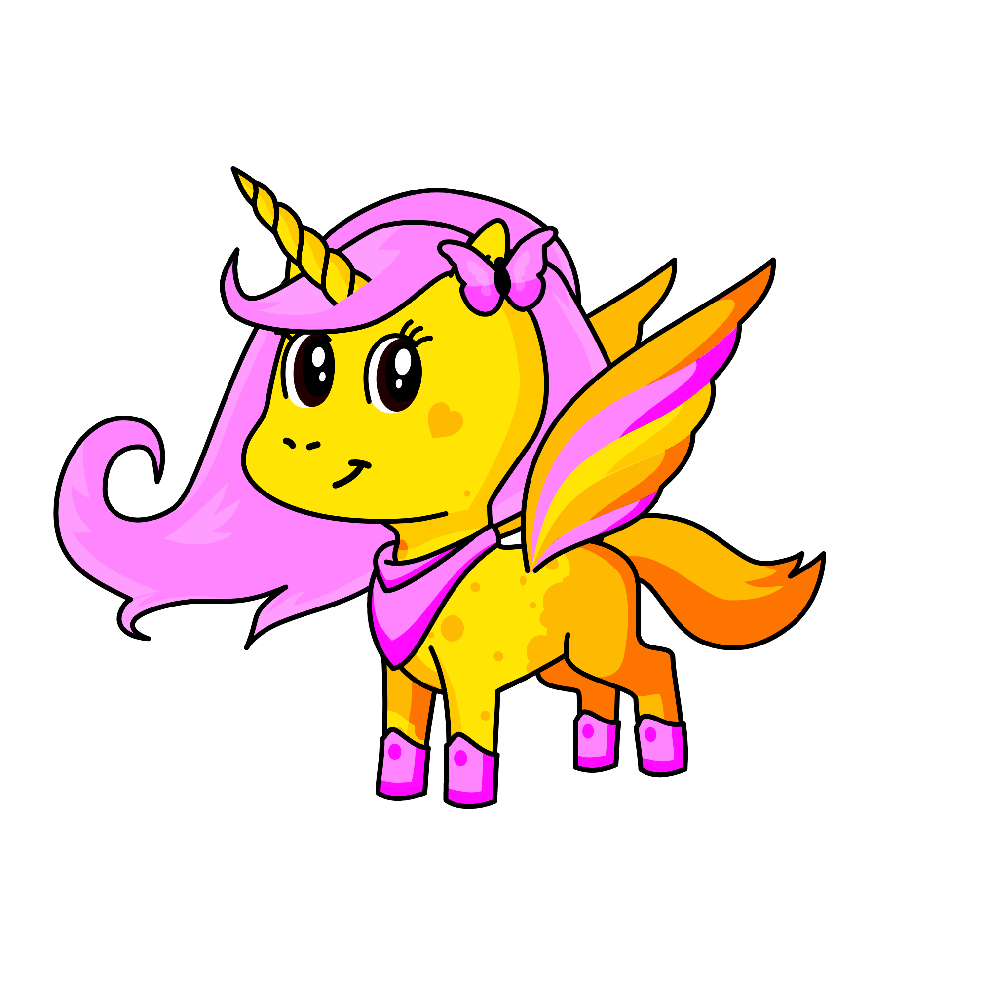 summer, the unicorn