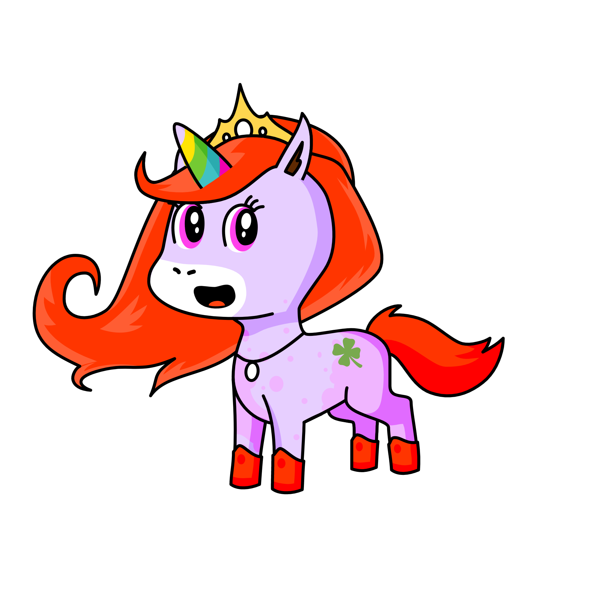 hi, the unicorn