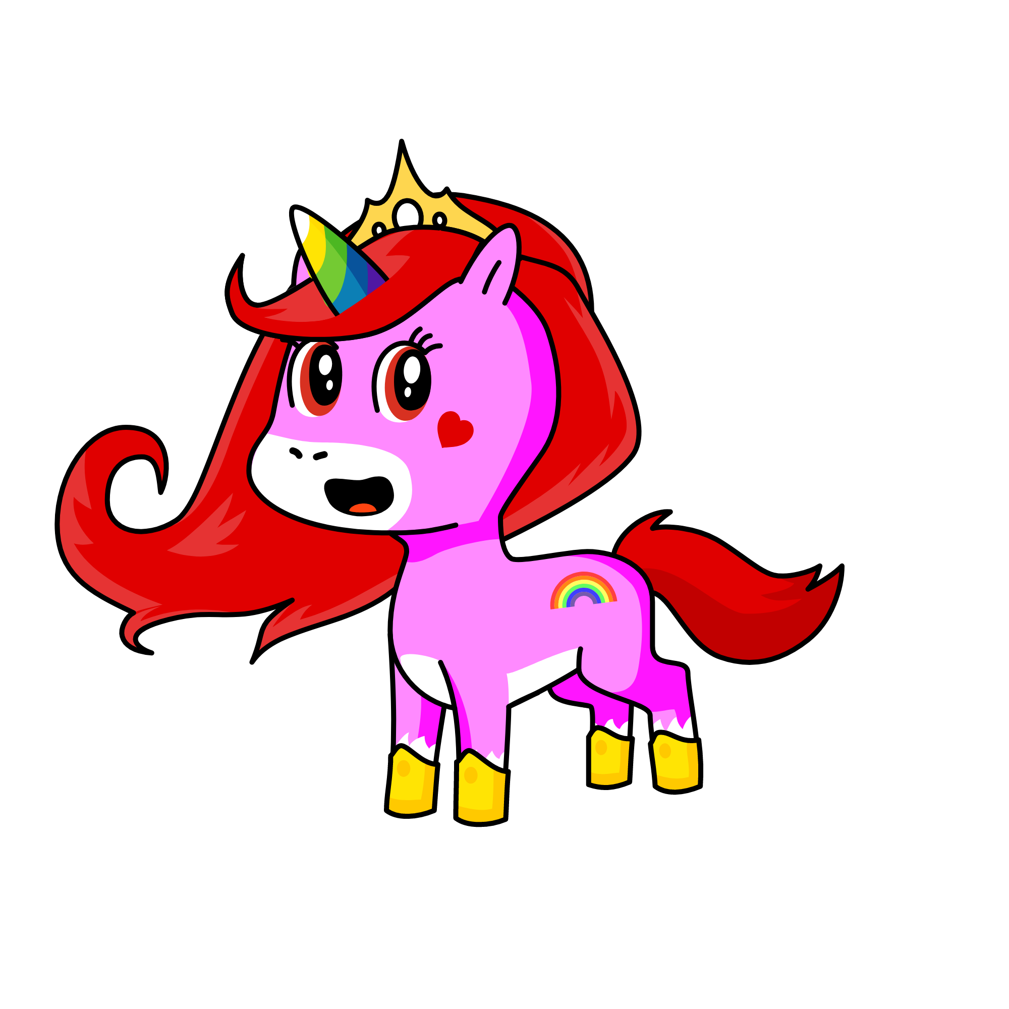 Giahcorn, the unicorn