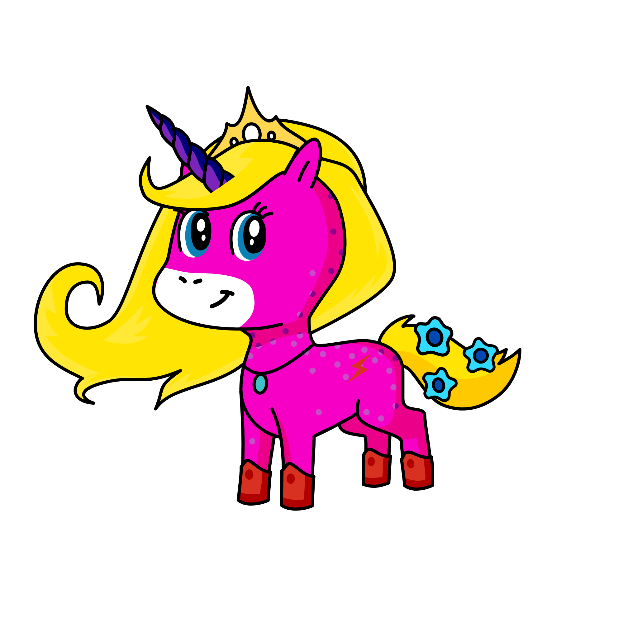 Cornify Princess, the unicorn