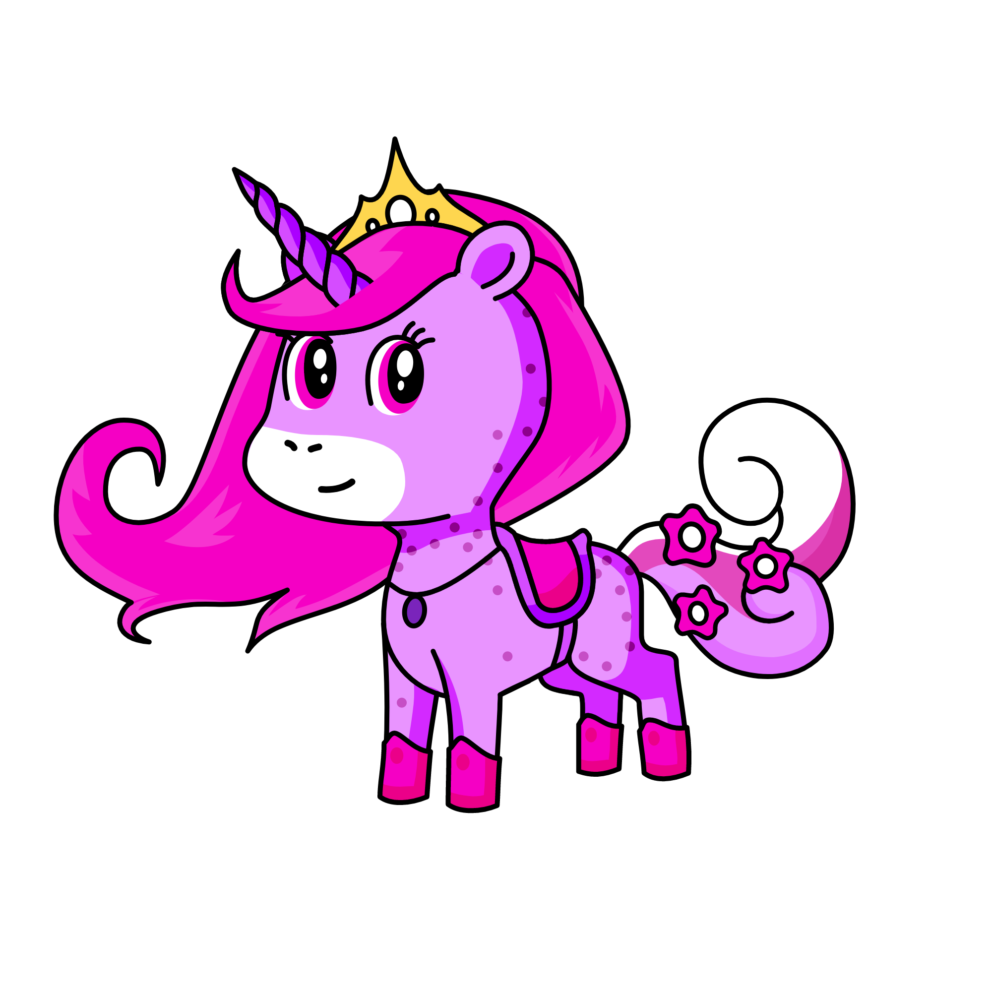 Lotus Beauty, the unicorn