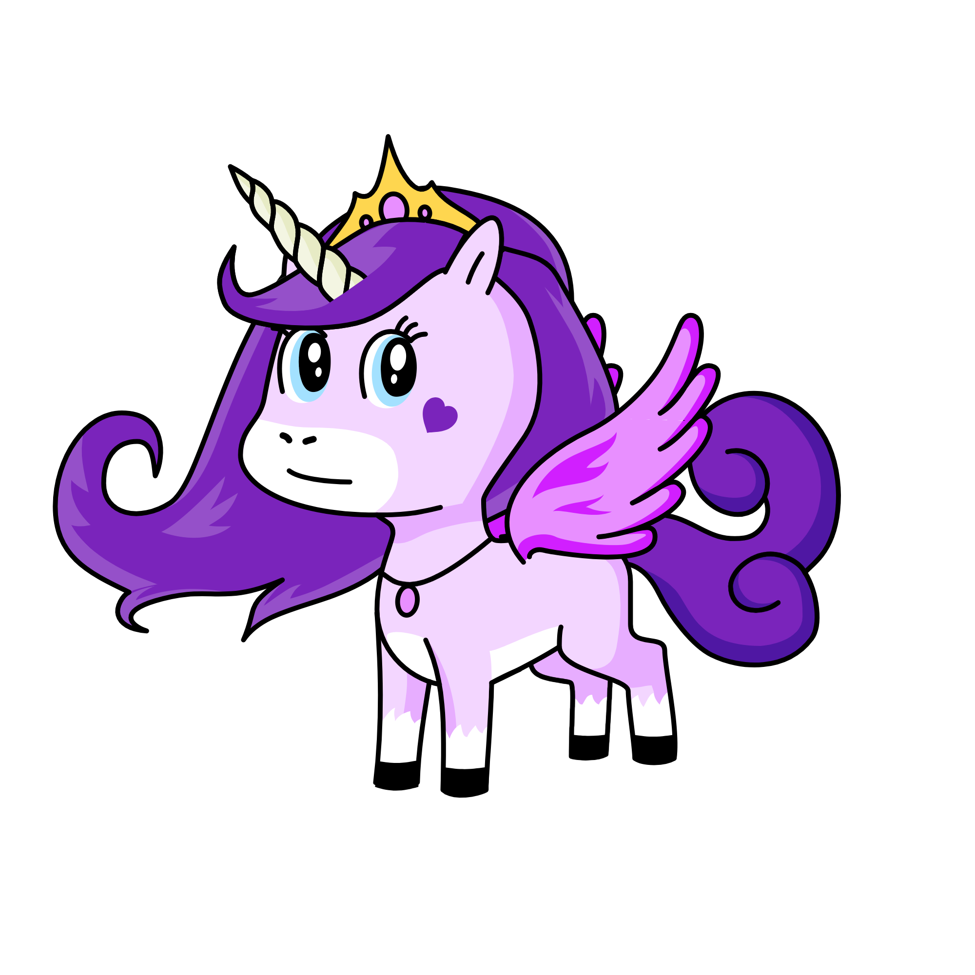 amethyst, the unicorn