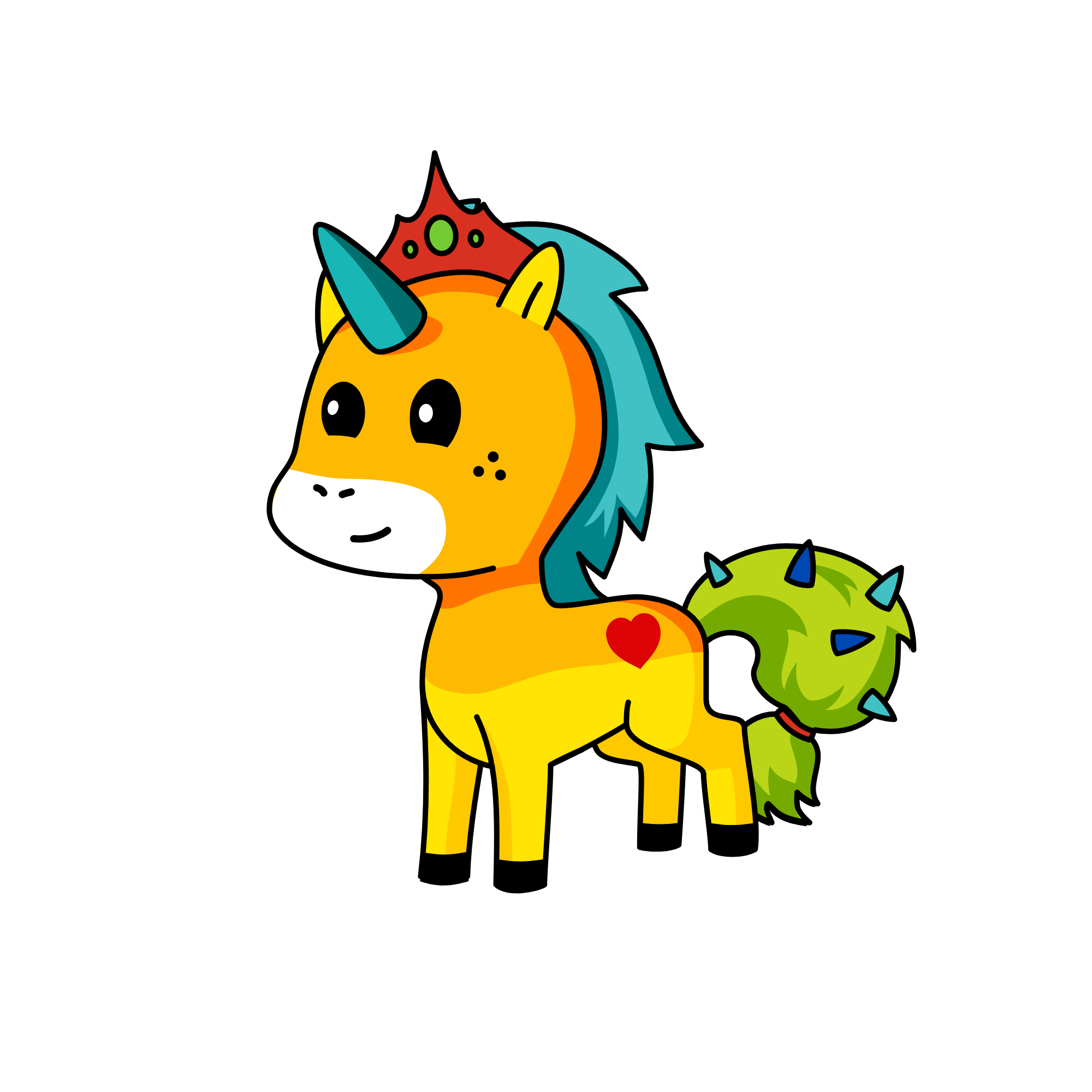 Rubby, the unicorn