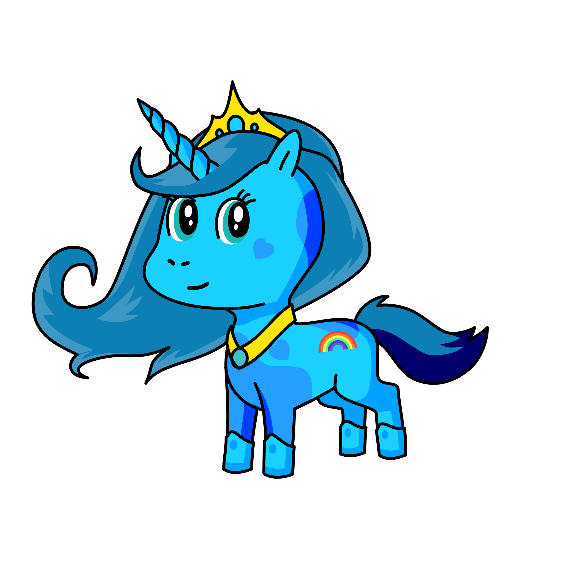 queen water, the unicorn