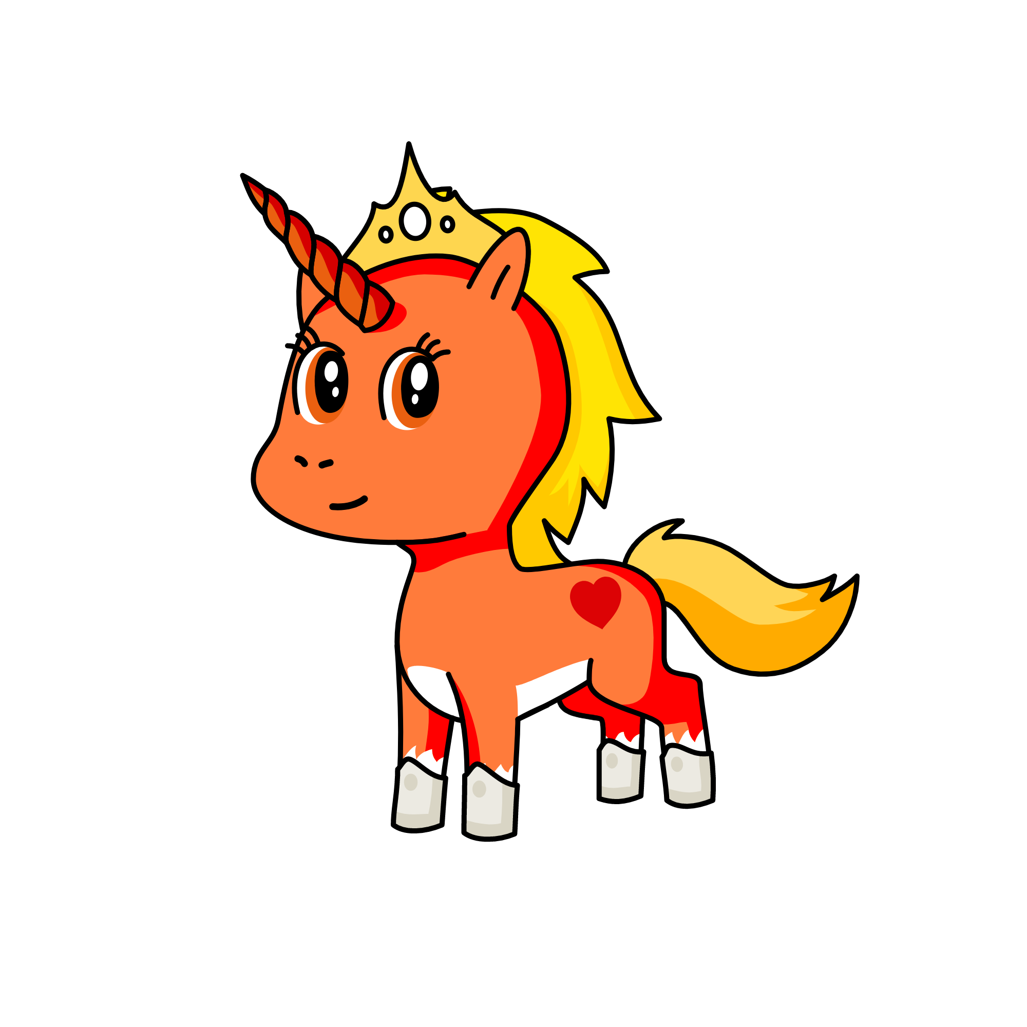 king fire, the unicorn