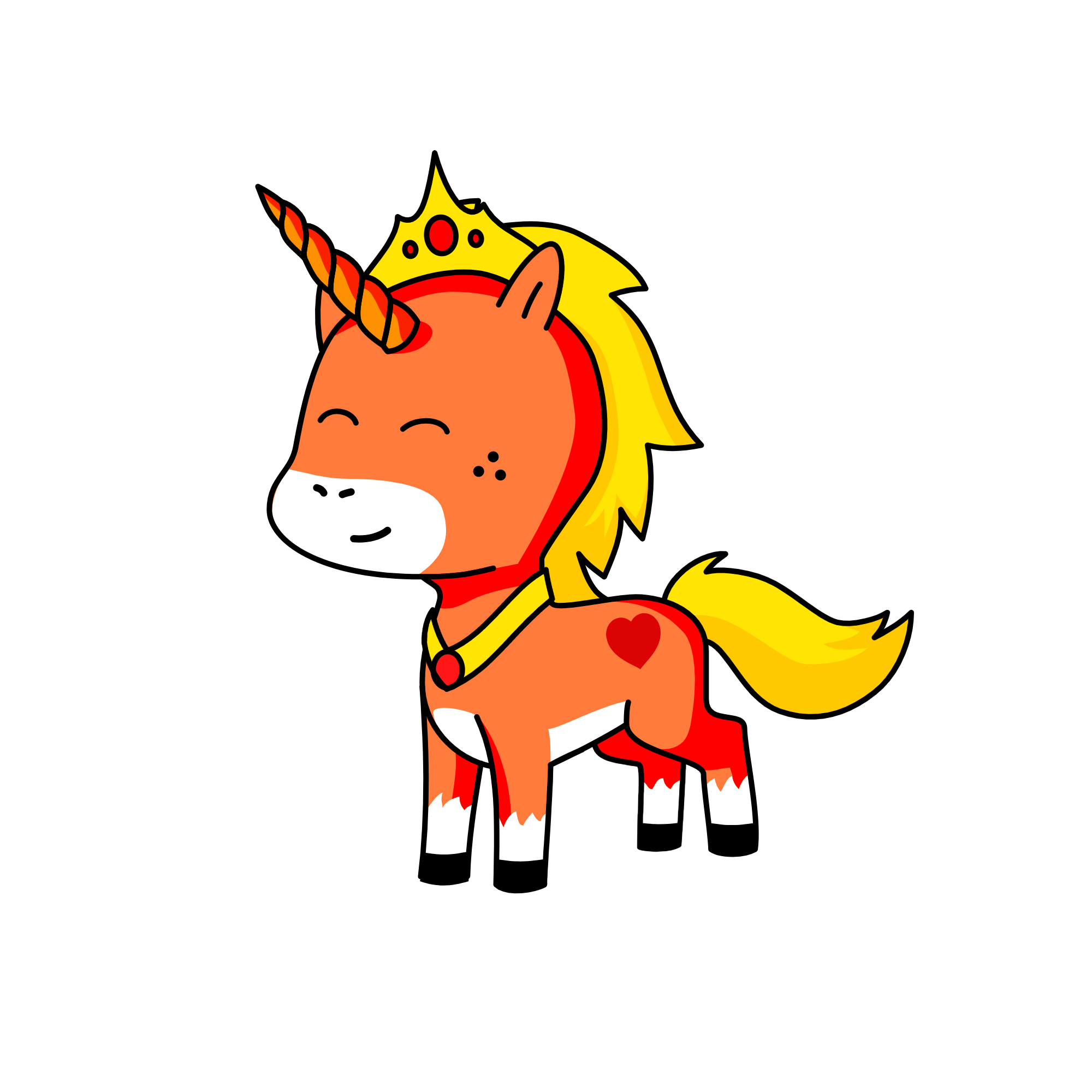 King fire, the unicorn