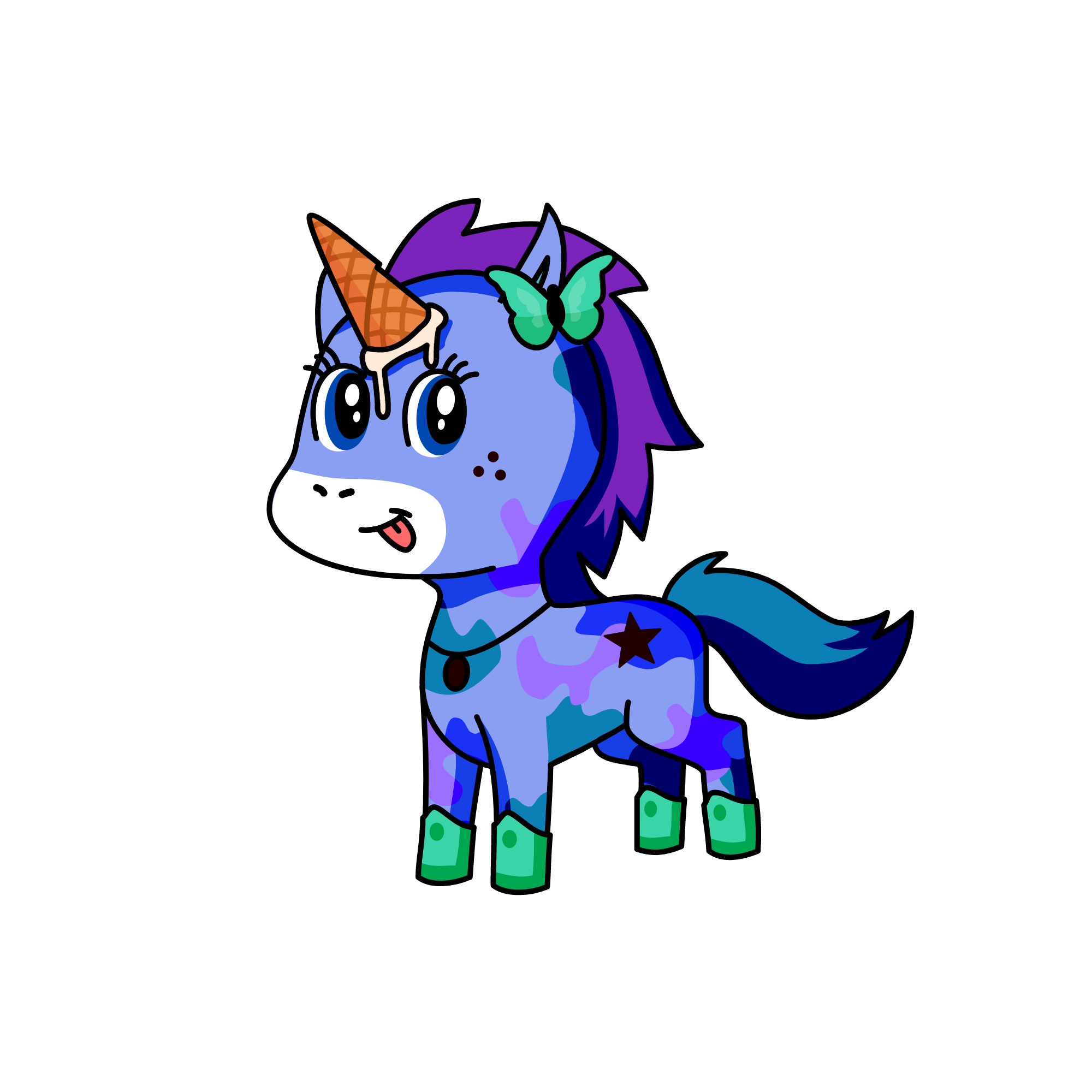 slamy, the unicorn