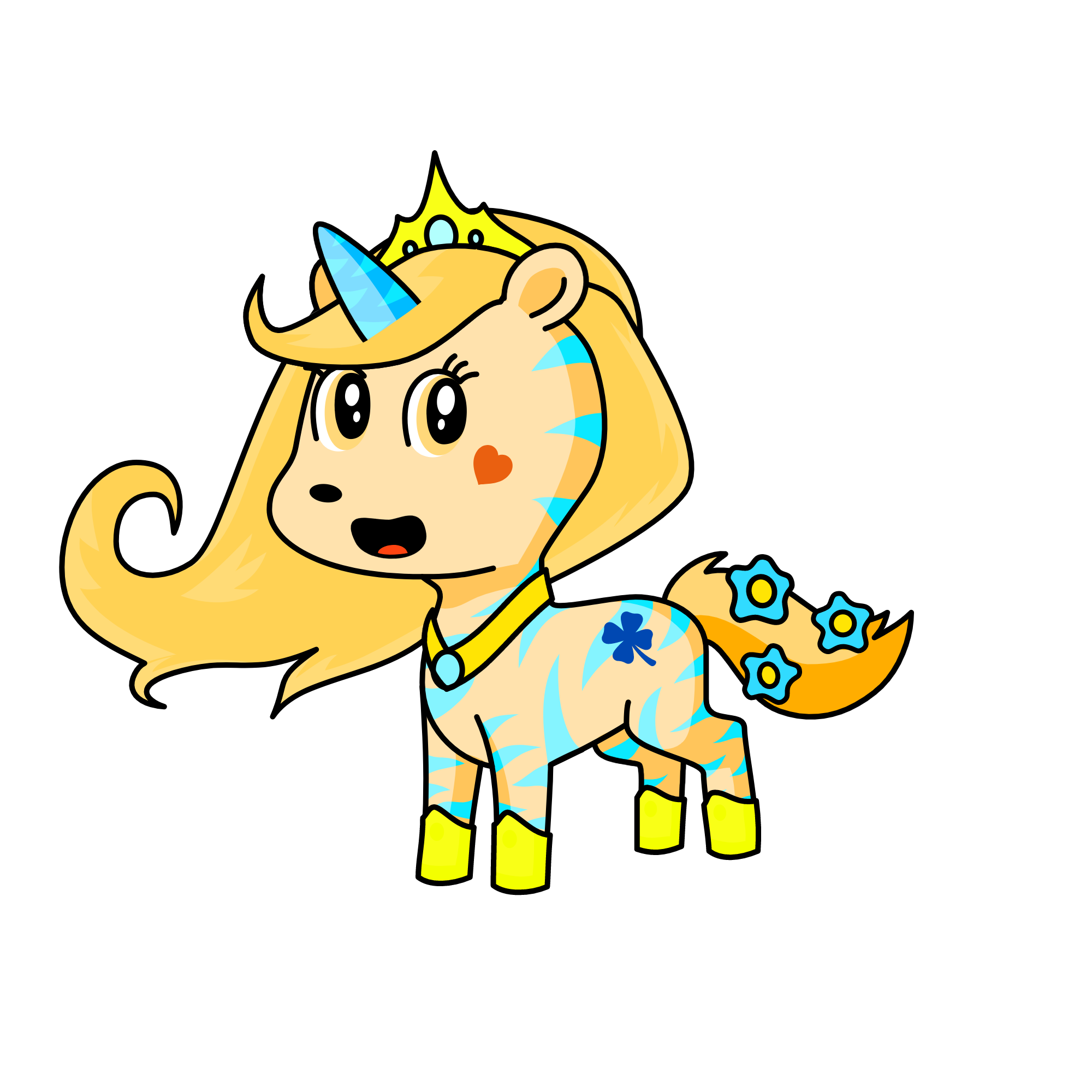 Elsa, the unicorn