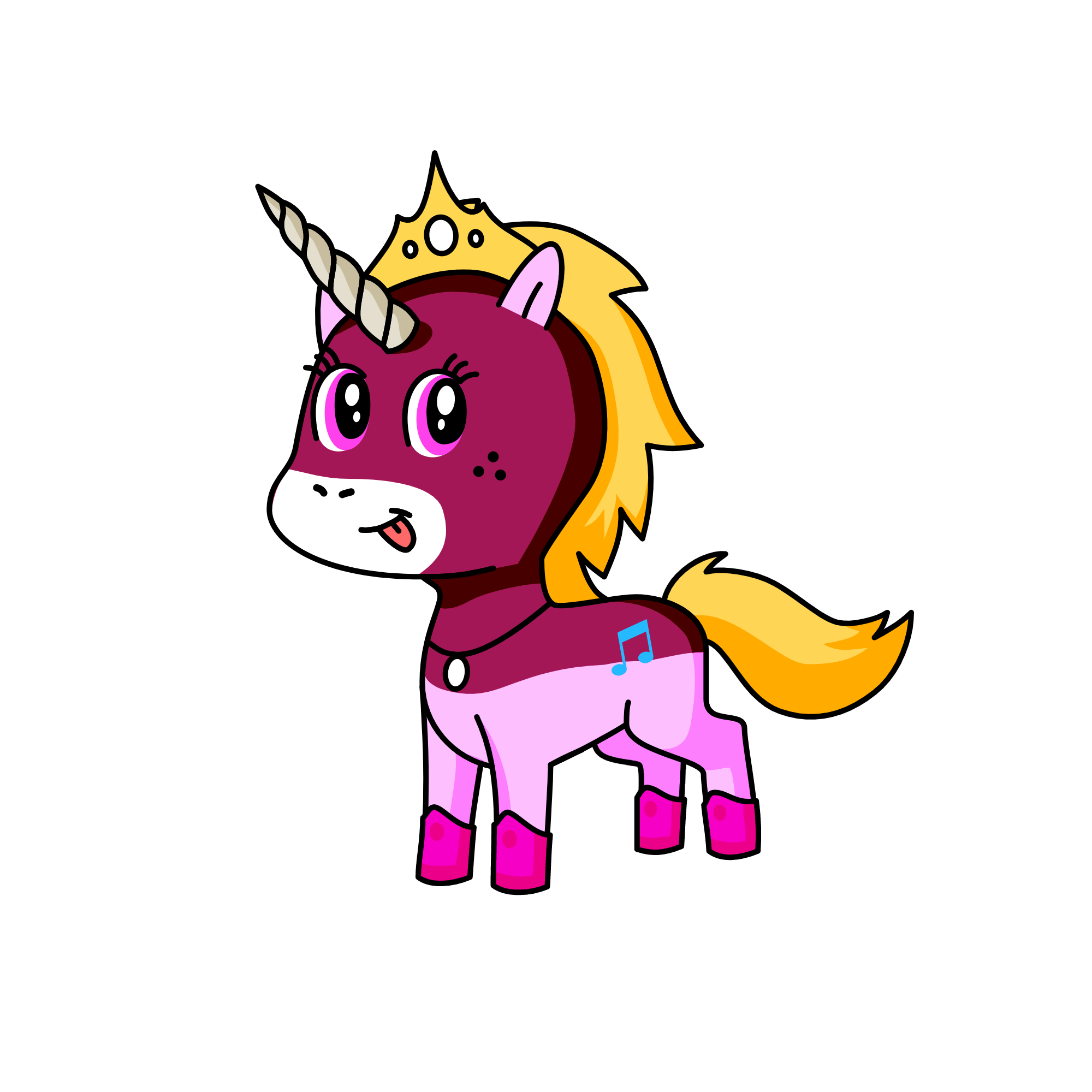 cakey, the unicorn