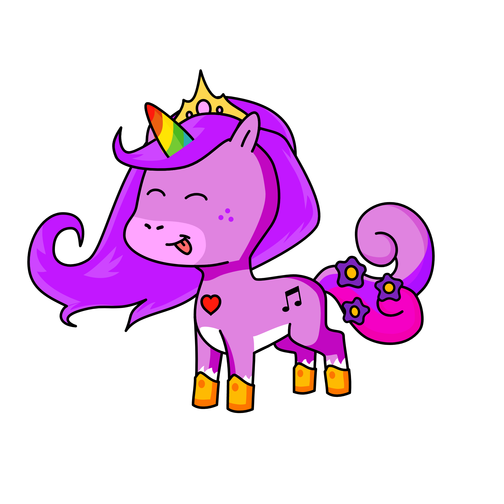 Prenses, the unicorn