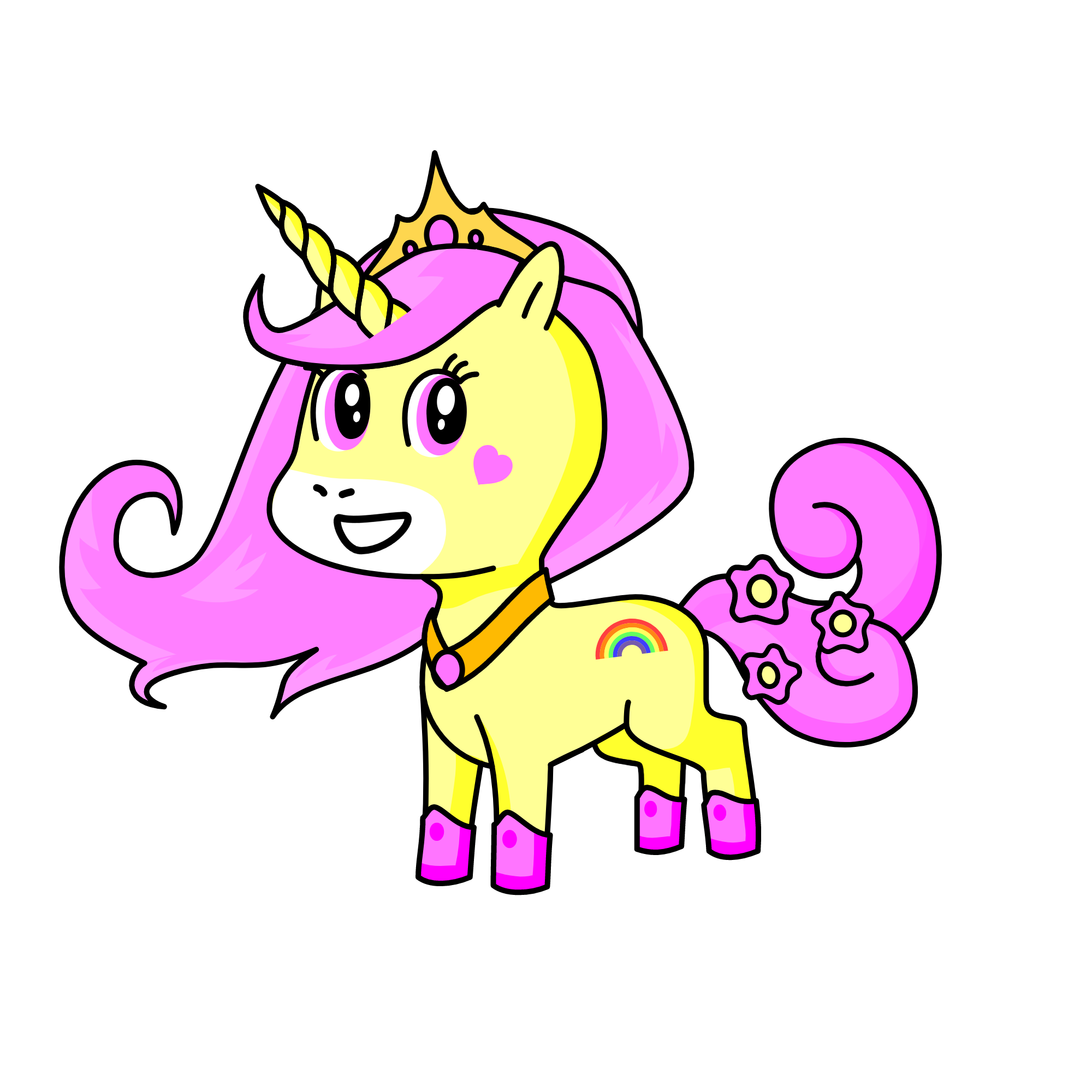 Iamsanna, the unicorn
