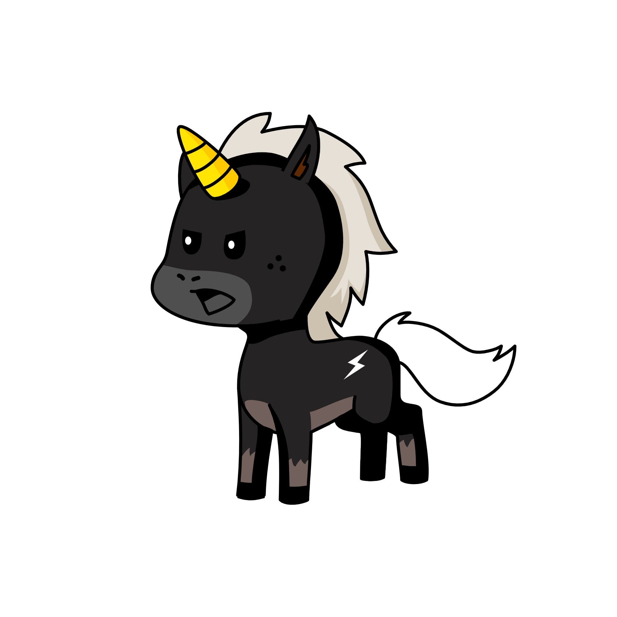 Cute 1, the unicorn
