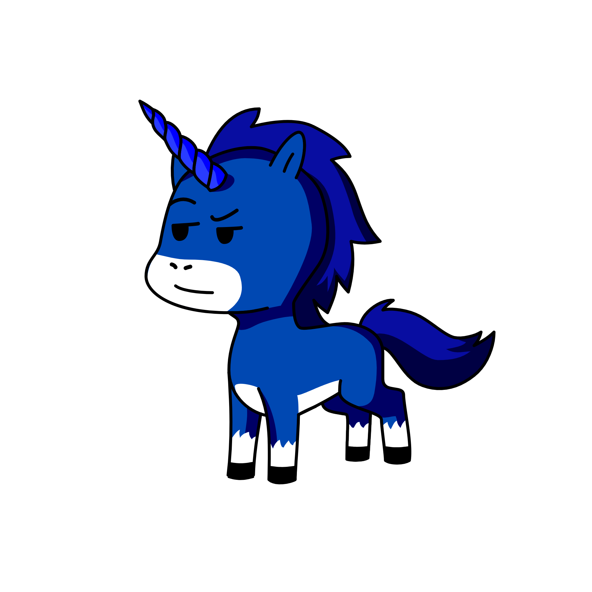 Ein, the unicorn
