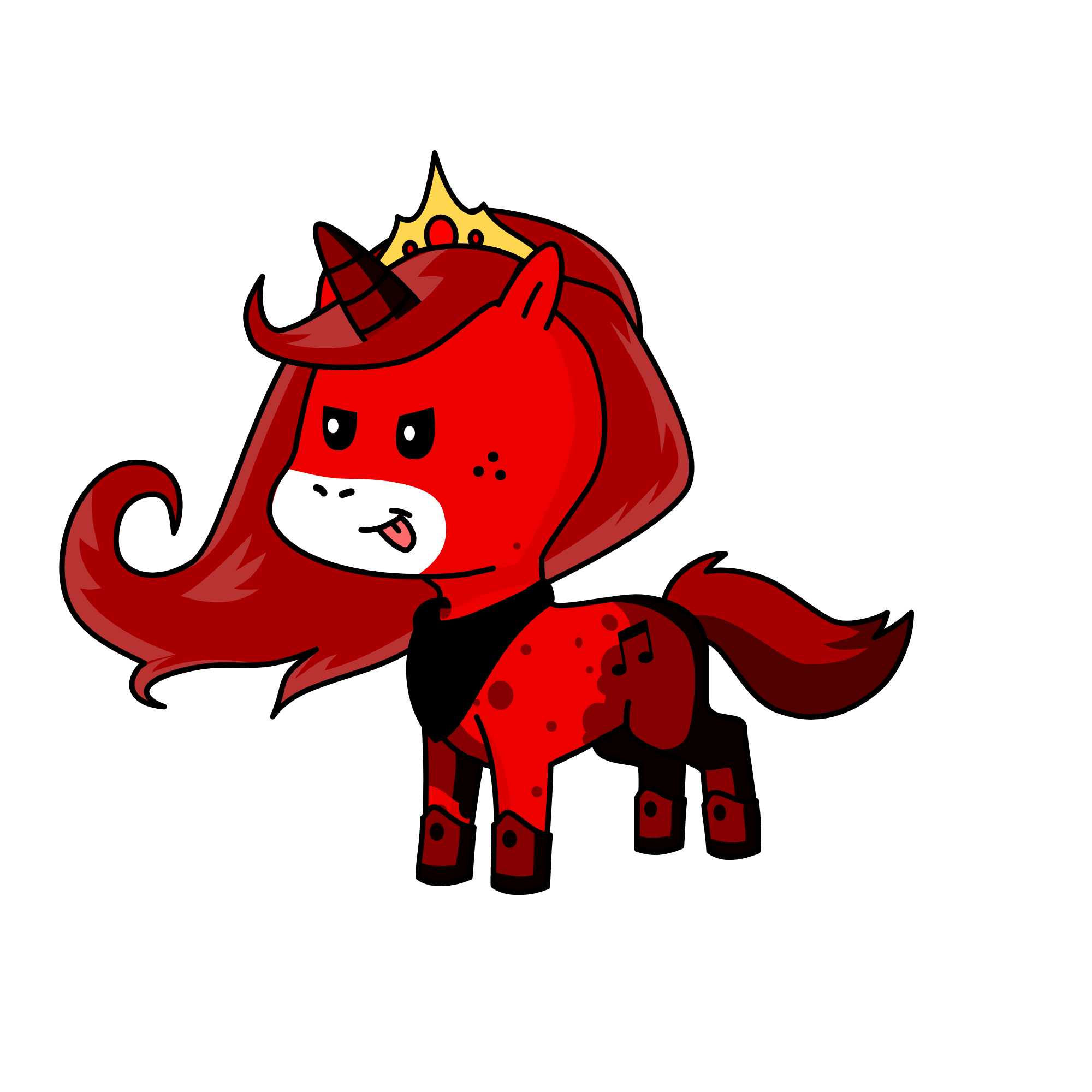 rebel princess (Reachle), the unicorn