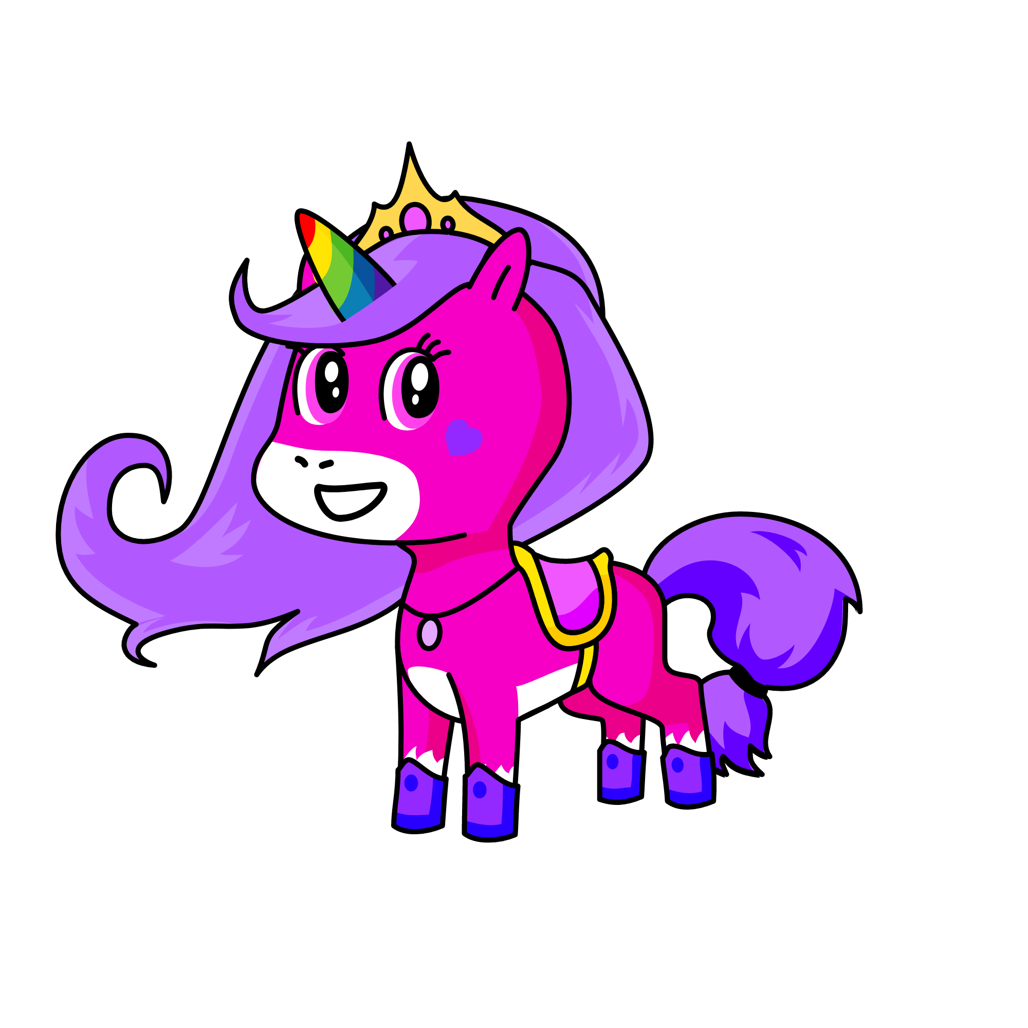perfect princess (Mia), the unicorn