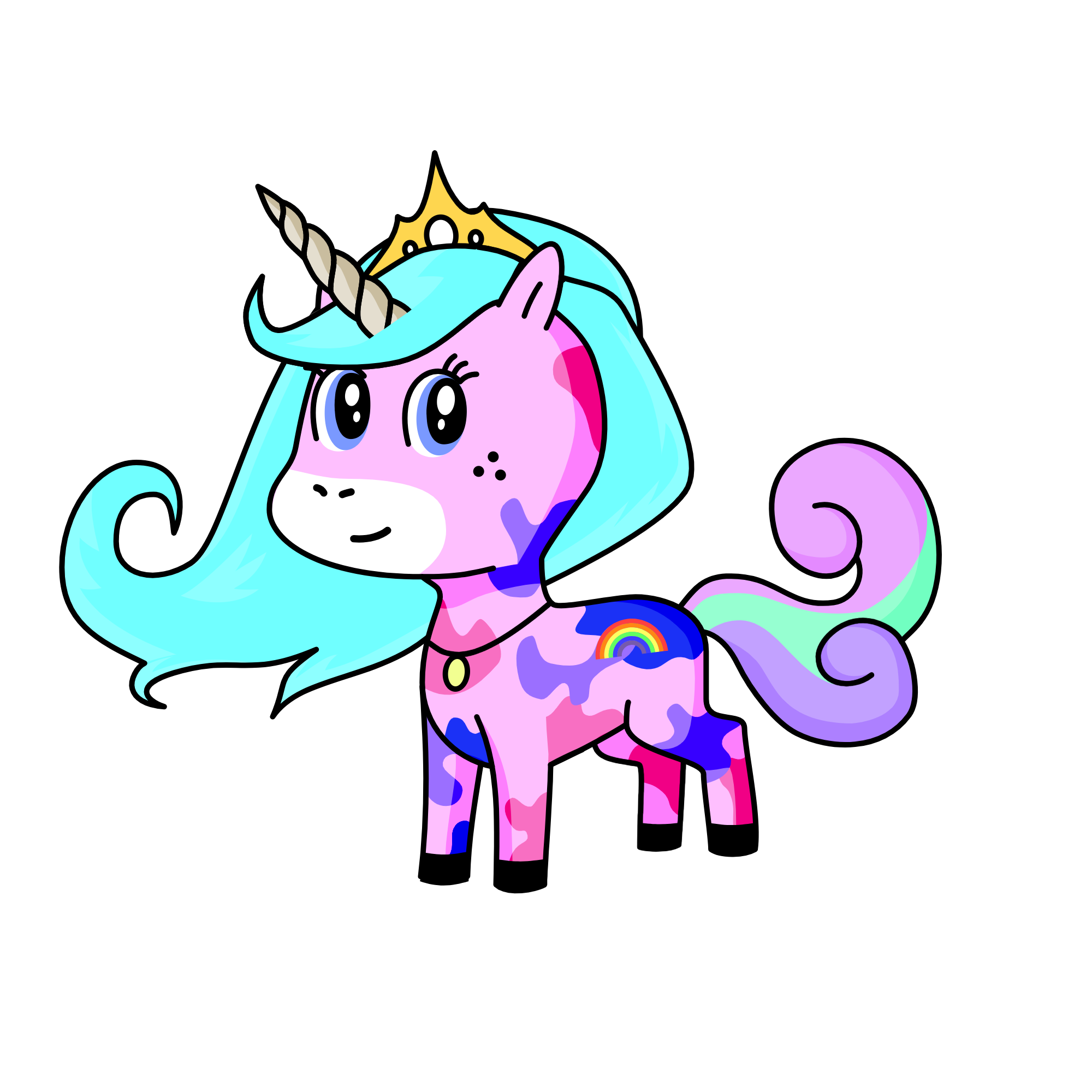 Pretty, the unicorn