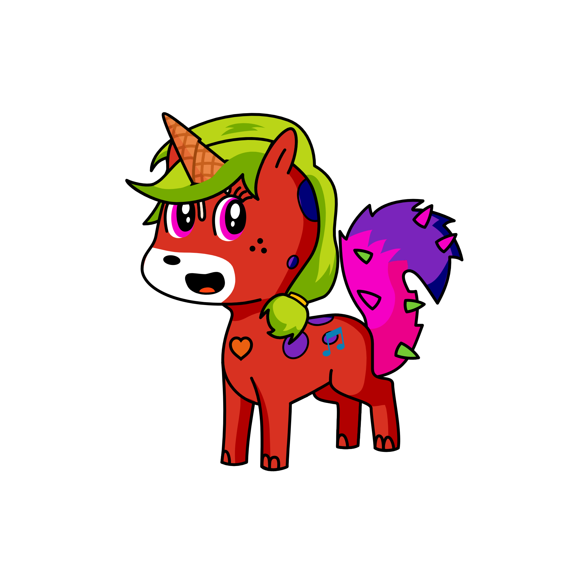 woah, the unicorn
