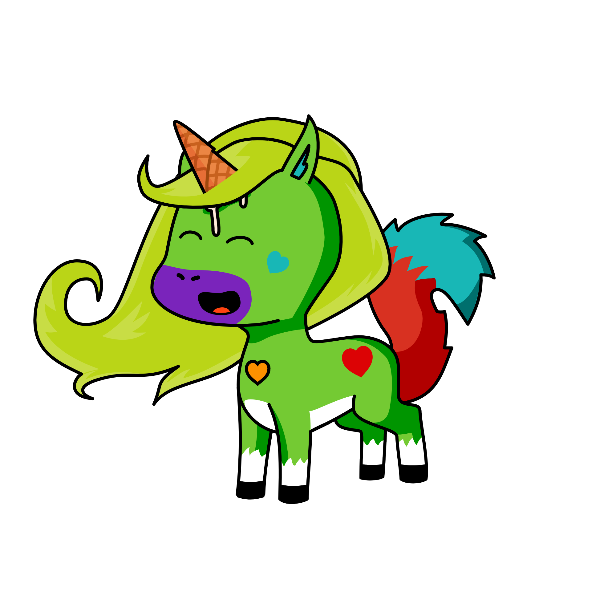 art :3, the unicorn