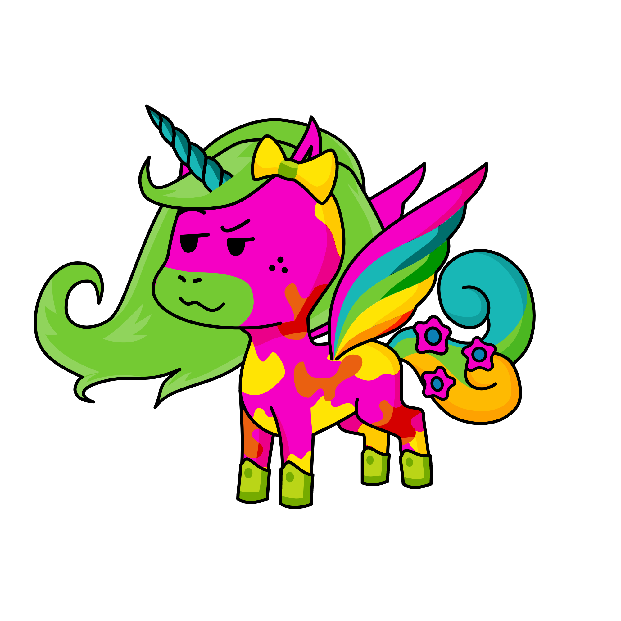 my pride and joy, the unicorn